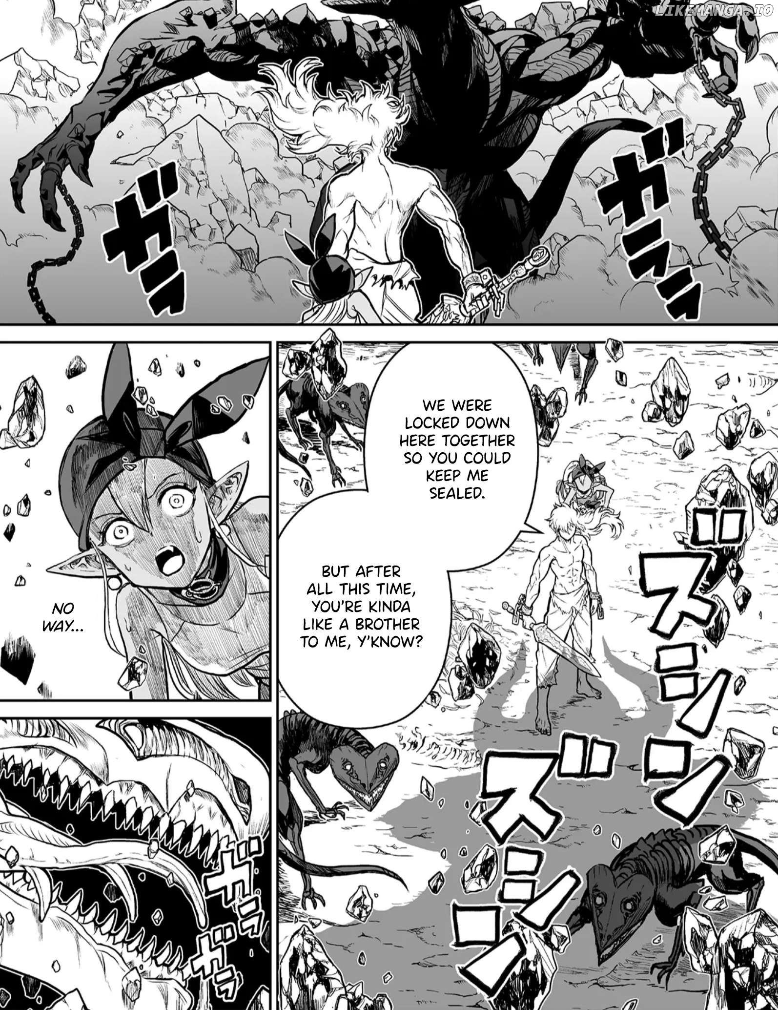 Abandoned: The Hero Who's So Strong He Breaks Every Weapon and The Elf Blacksmith Chapter 1 - page 37