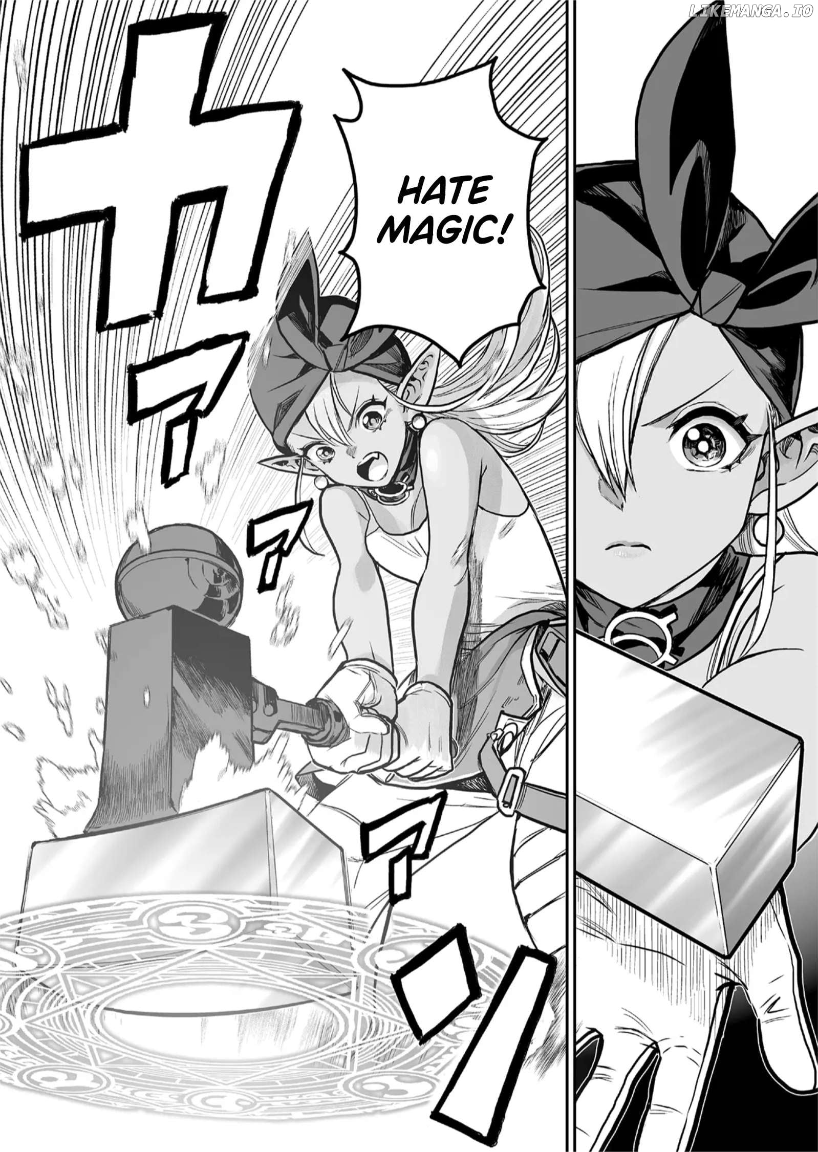 Abandoned: The Hero Who's So Strong He Breaks Every Weapon and The Elf Blacksmith Chapter 1 - page 6