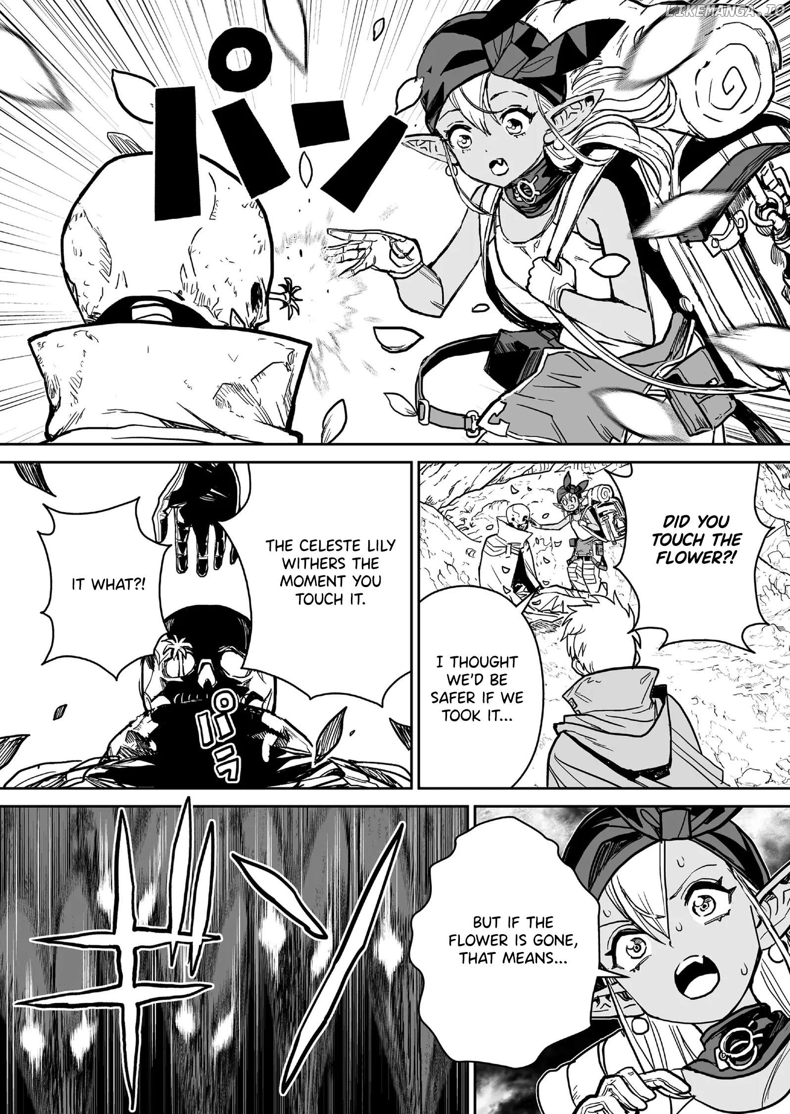 Abandoned: The Hero Who's So Strong He Breaks Every Weapon and The Elf Blacksmith Chapter 2 - page 17