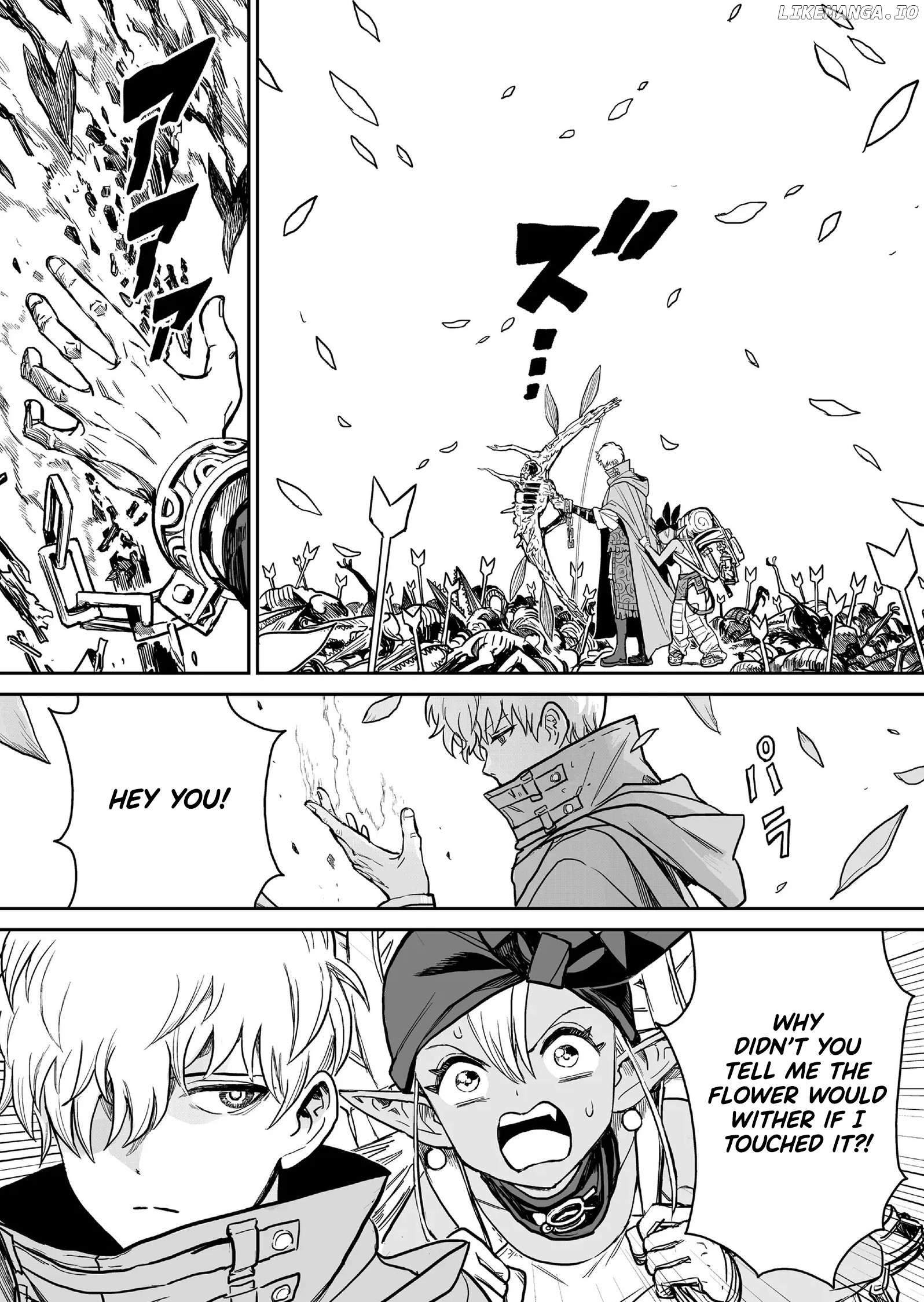 Abandoned: The Hero Who's So Strong He Breaks Every Weapon and The Elf Blacksmith Chapter 2 - page 24