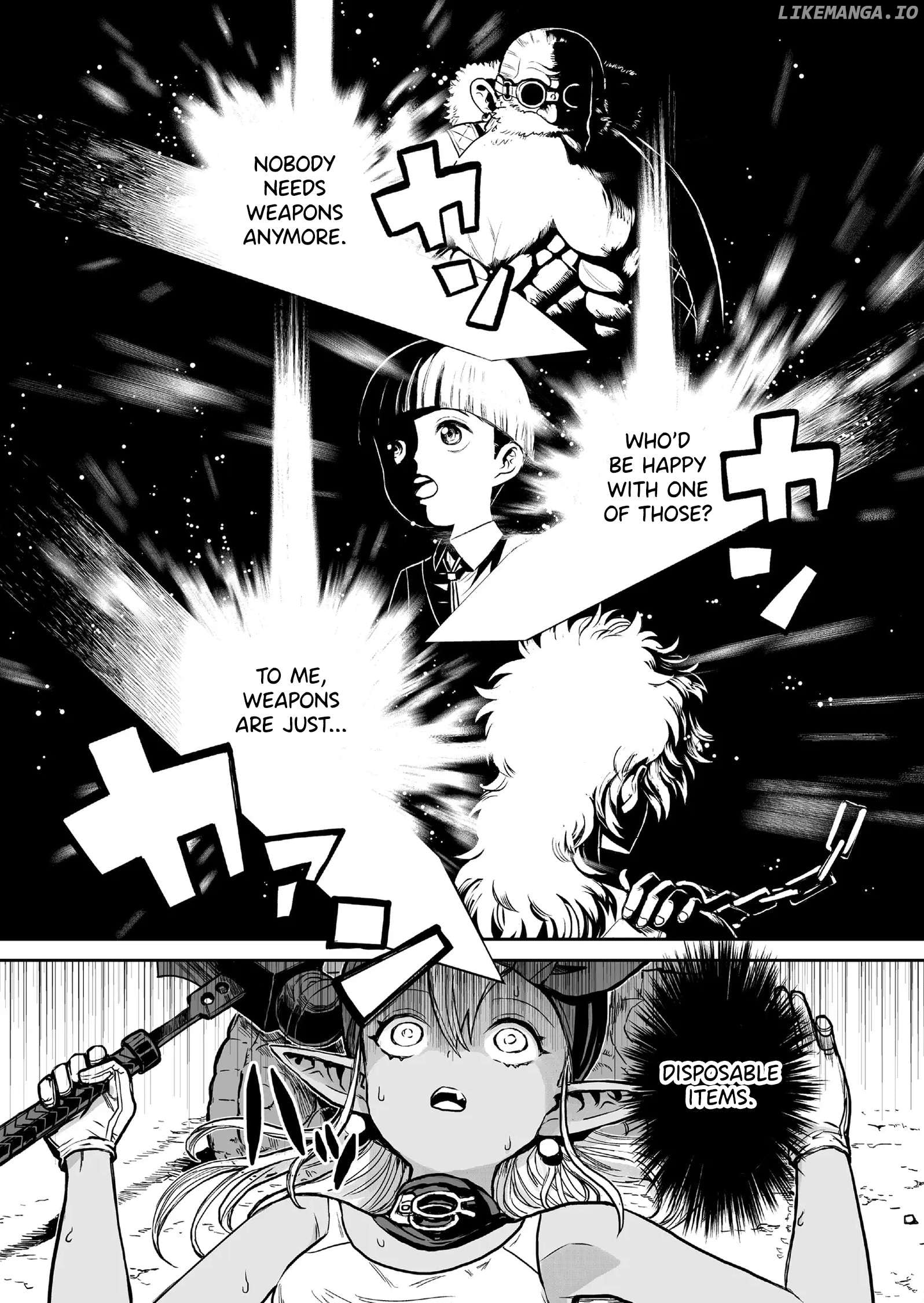 Abandoned: The Hero Who's So Strong He Breaks Every Weapon and The Elf Blacksmith Chapter 2 - page 3