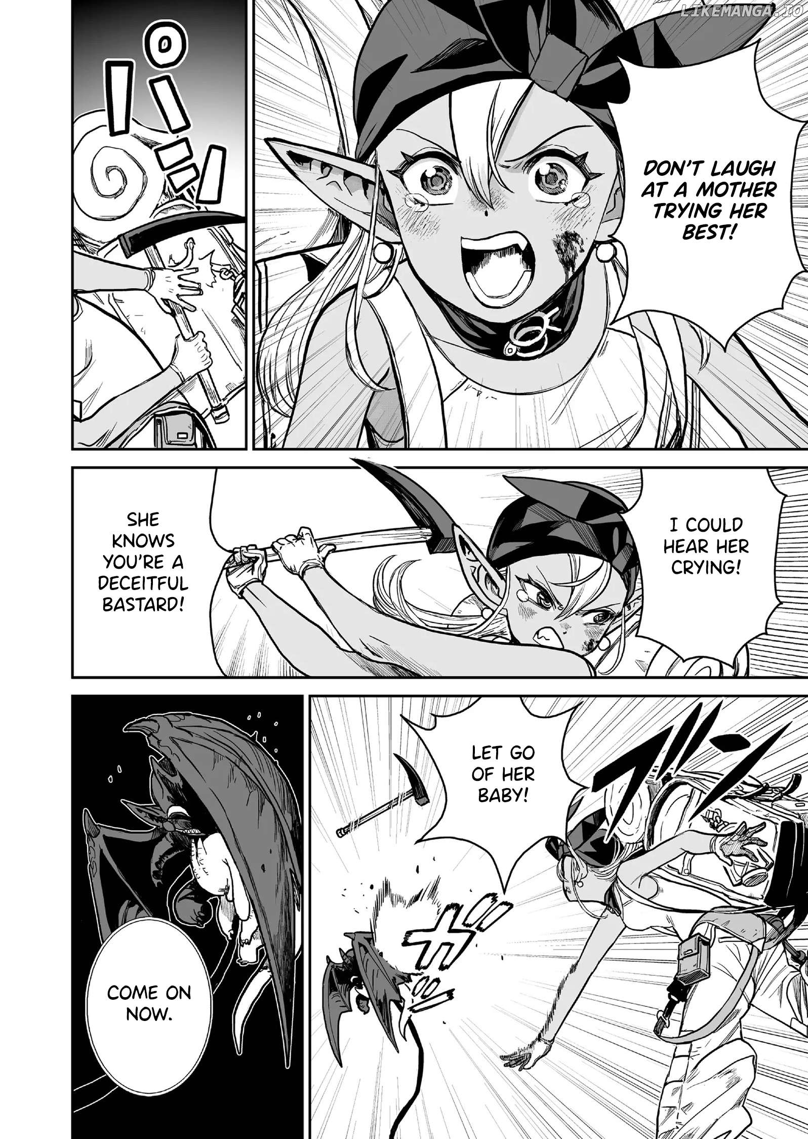 Abandoned: The Hero Who's So Strong He Breaks Every Weapon and The Elf Blacksmith Chapter 3 - page 16