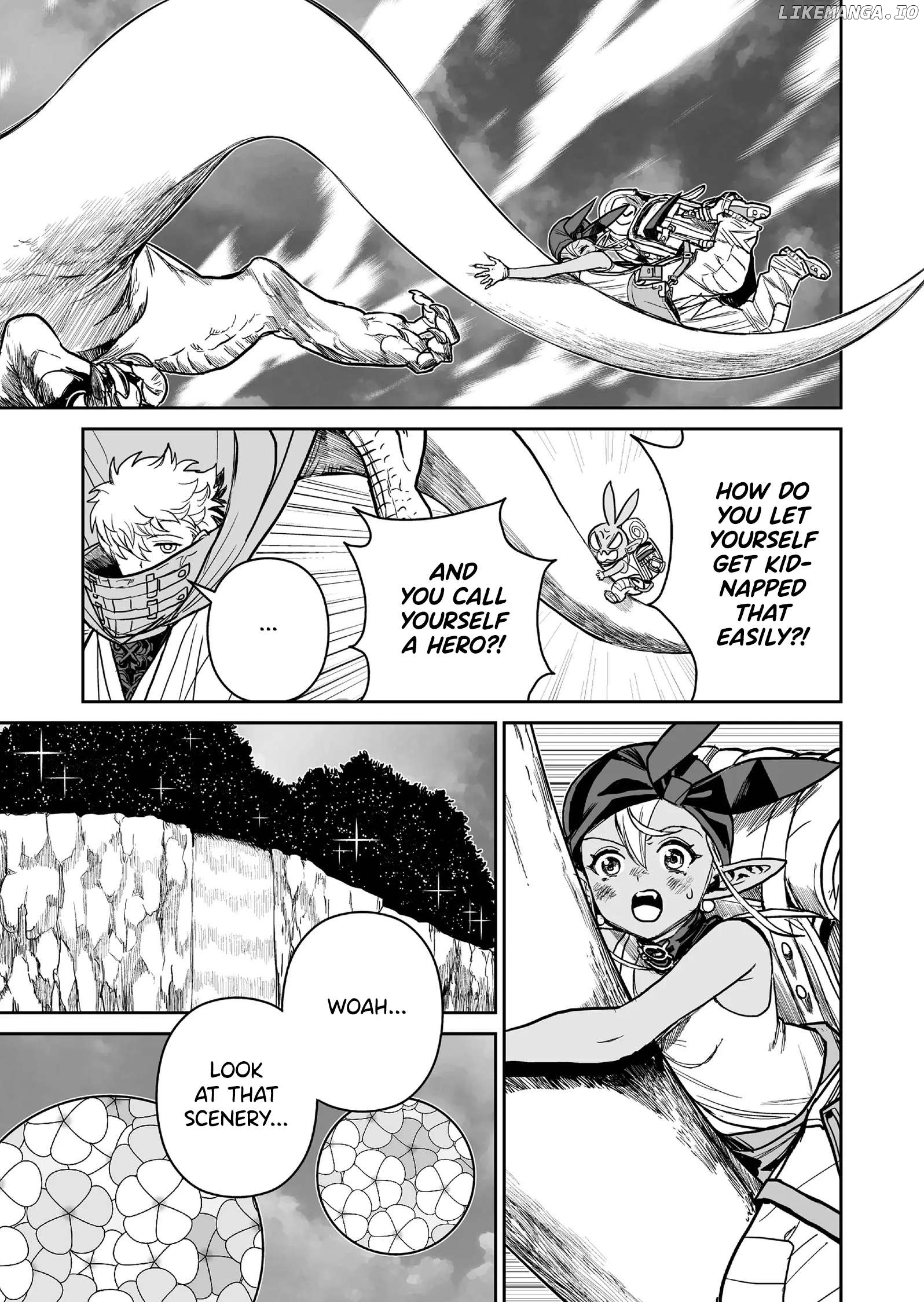 Abandoned: The Hero Who's So Strong He Breaks Every Weapon and The Elf Blacksmith Chapter 3 - page 3