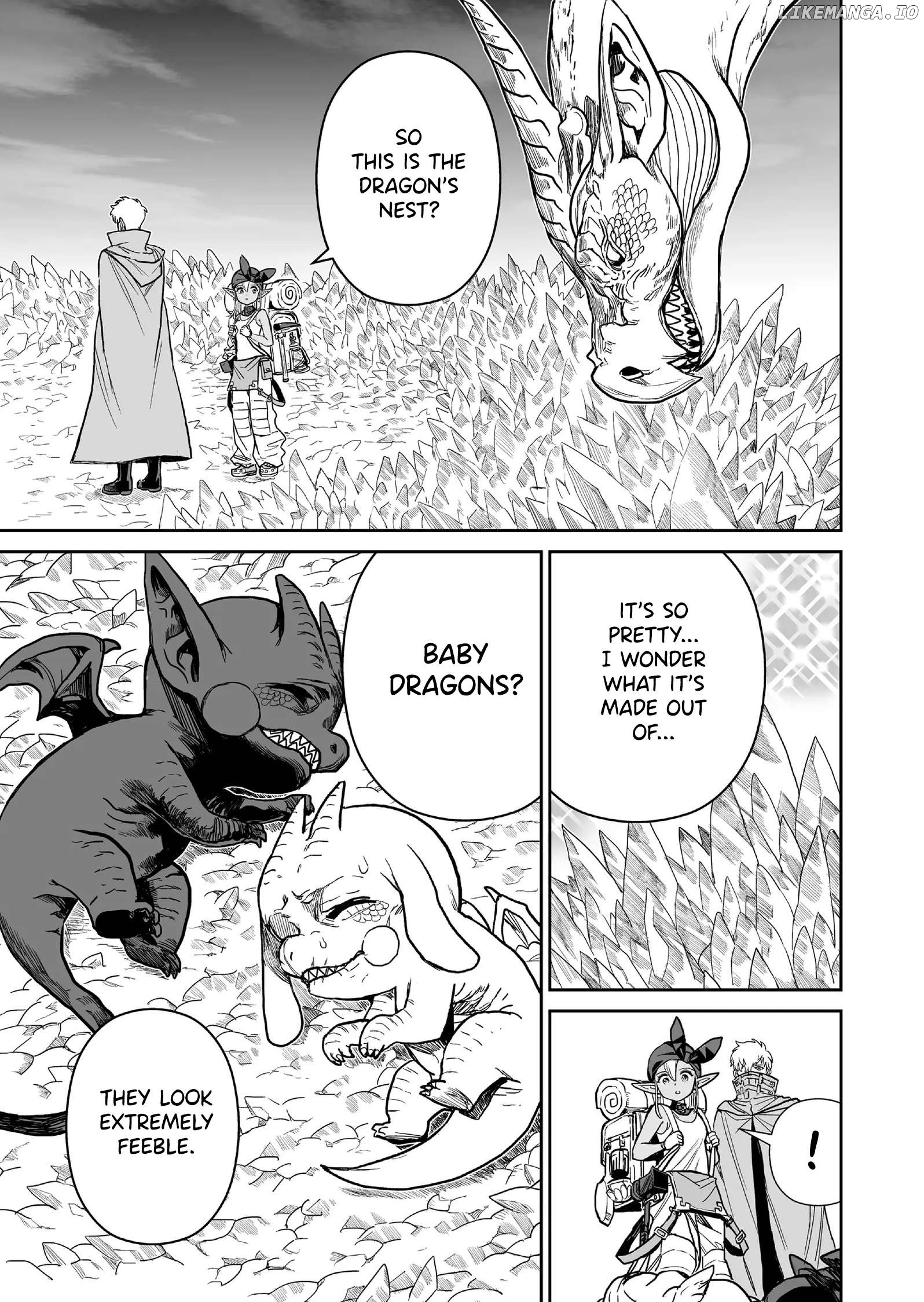 Abandoned: The Hero Who's So Strong He Breaks Every Weapon and The Elf Blacksmith Chapter 3 - page 7