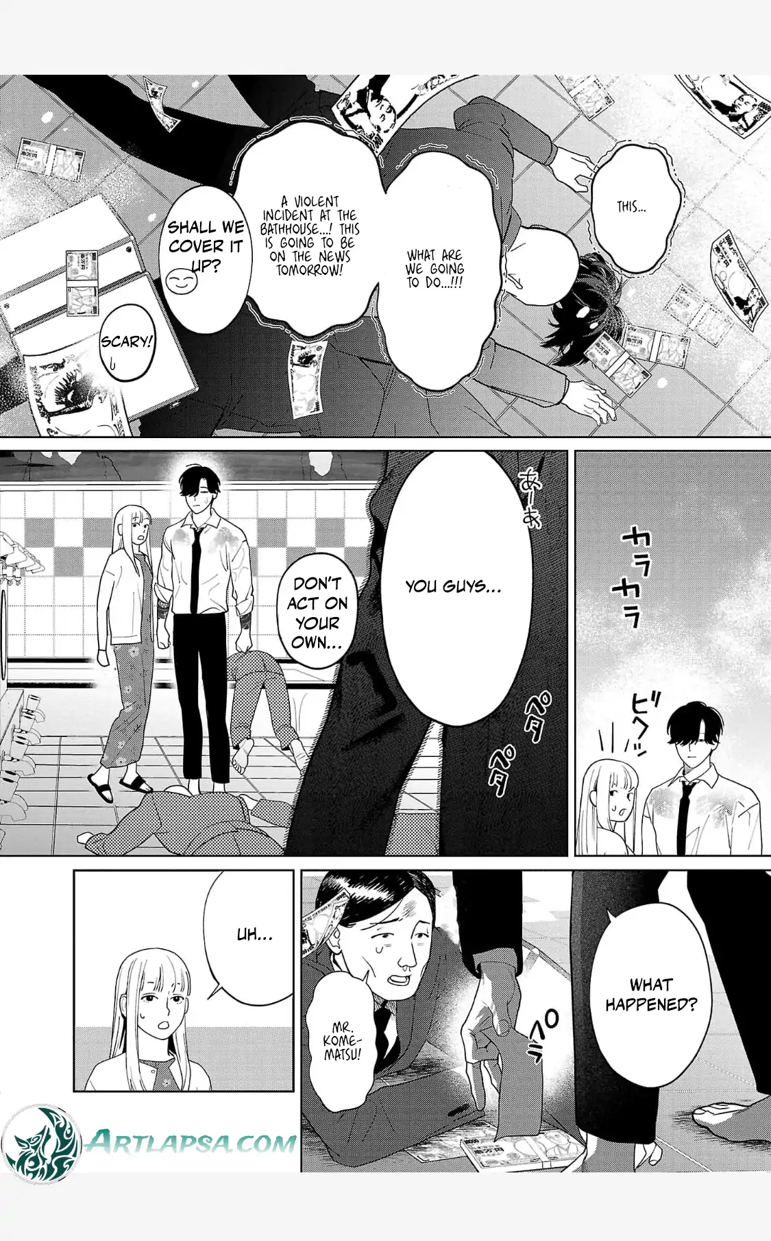 A Yakuza Makes Me Work in a Bathhouse Chapter 1 - page 41