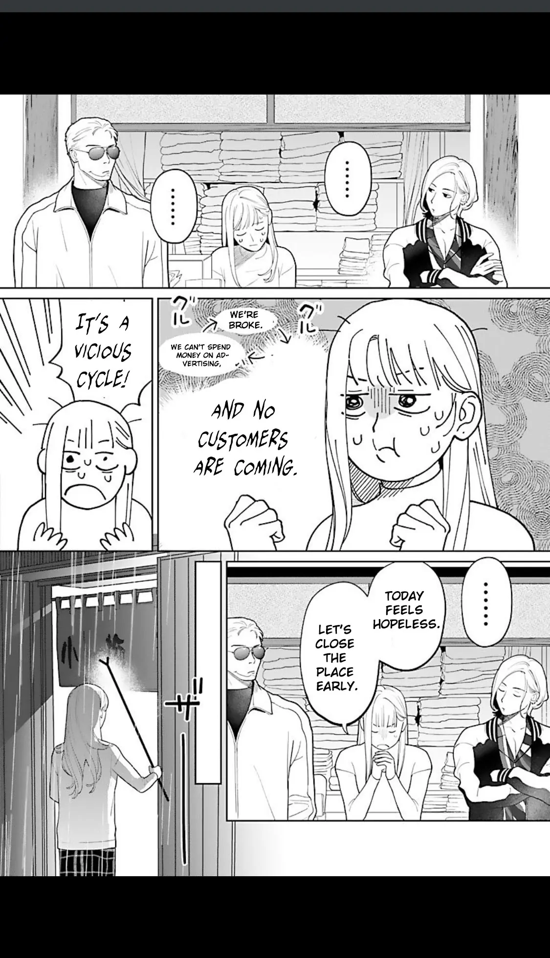 A Yakuza Makes Me Work in a Bathhouse Chapter 4 - page 8