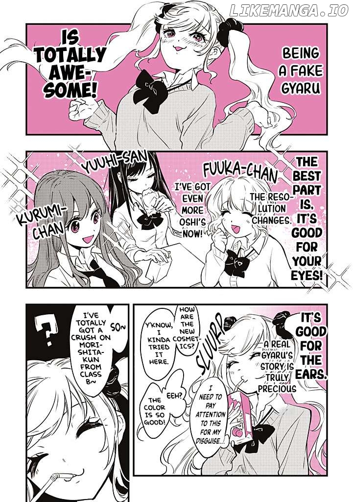 Gal-loving JK wants to be a gal Chapter 1 - page 6