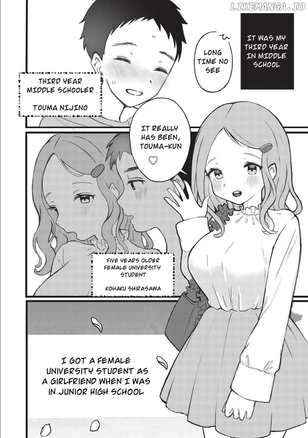 Motokano Sensei wa, Choppiri Ecchi na Katei Houmon de Kimi to no Ai wo Hagukumitai. Chapter 1 - page 3