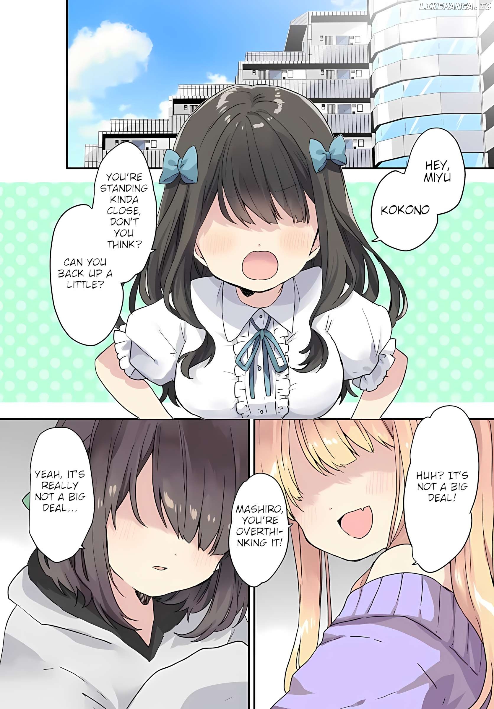 Daigaku Nyuugakuji Kara Uwasa Sareteita Bishoujo San Shimai, Ikiwakareteita Gimai Datta. Chapter 1 - page 1