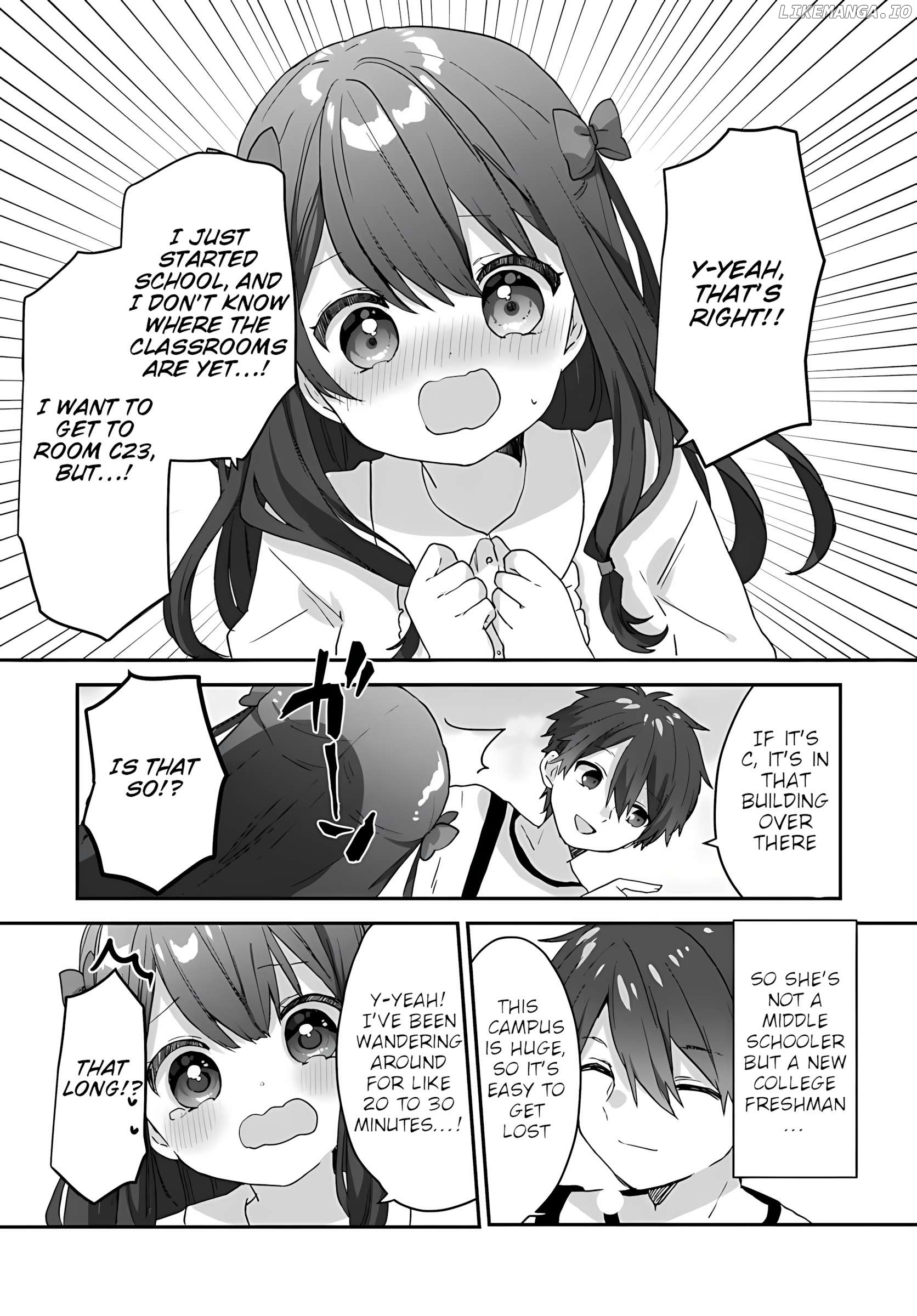 Daigaku Nyuugakuji Kara Uwasa Sareteita Bishoujo San Shimai, Ikiwakareteita Gimai Datta. Chapter 1 - page 10
