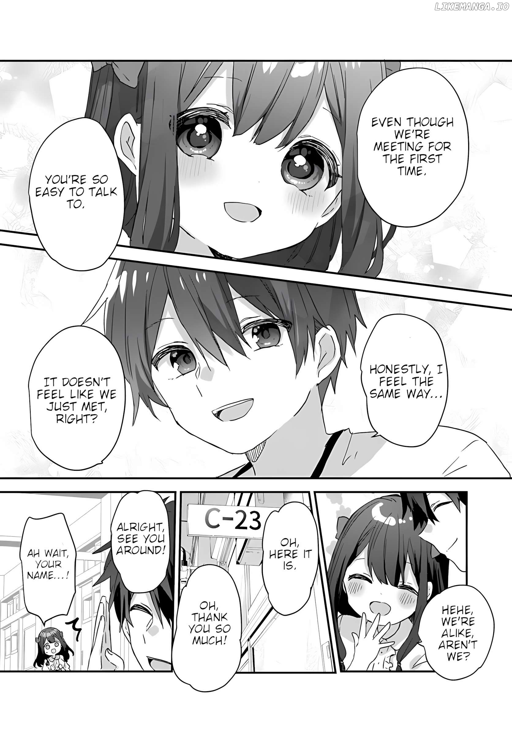 Daigaku Nyuugakuji Kara Uwasa Sareteita Bishoujo San Shimai, Ikiwakareteita Gimai Datta. Chapter 1 - page 12