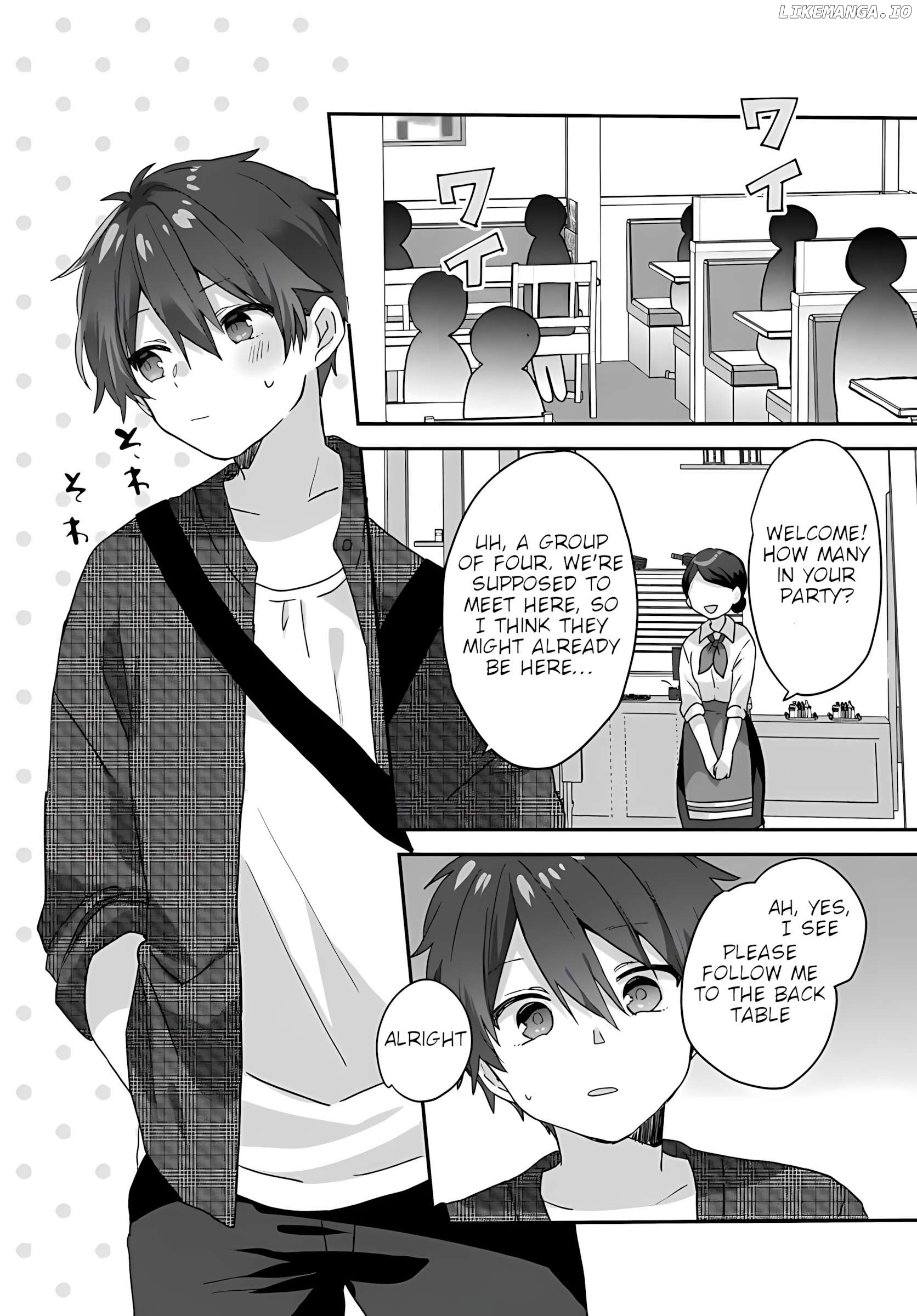 Daigaku Nyuugakuji Kara Uwasa Sareteita Bishoujo San Shimai, Ikiwakareteita Gimai Datta. Chapter 1 - page 34