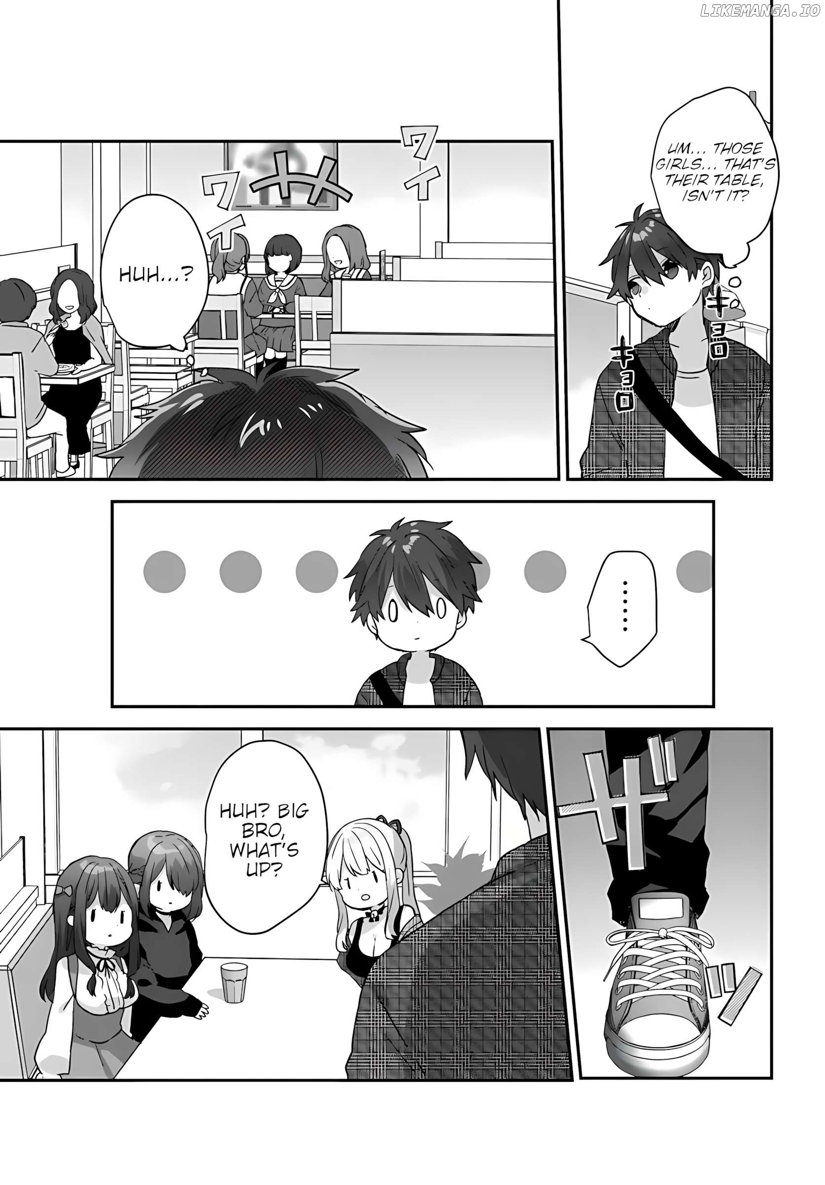 Daigaku Nyuugakuji Kara Uwasa Sareteita Bishoujo San Shimai, Ikiwakareteita Gimai Datta. Chapter 1 - page 38