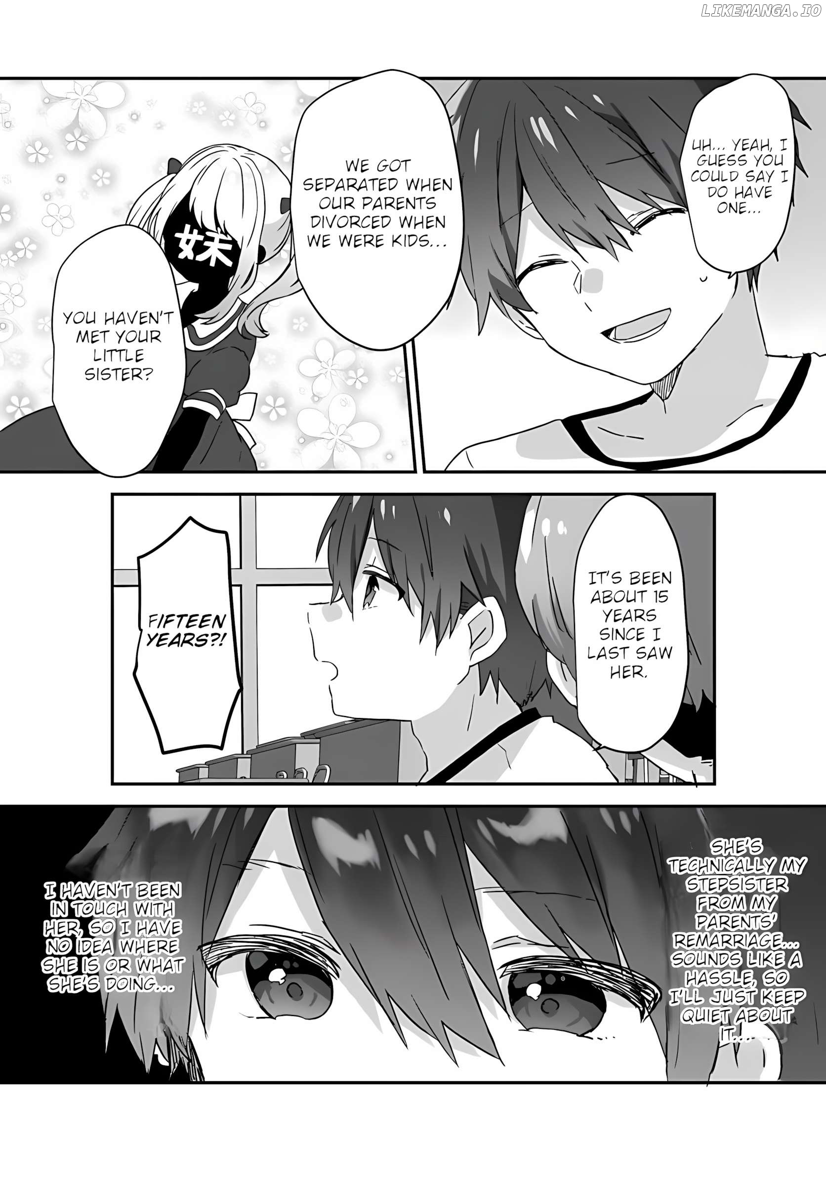 Daigaku Nyuugakuji Kara Uwasa Sareteita Bishoujo San Shimai, Ikiwakareteita Gimai Datta. Chapter 1 - page 5
