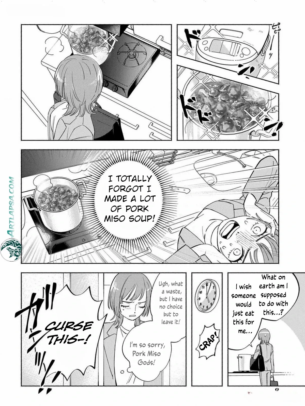 Yakuza love is too heavy for a girl who cooks rice Chapter 1 - page 8