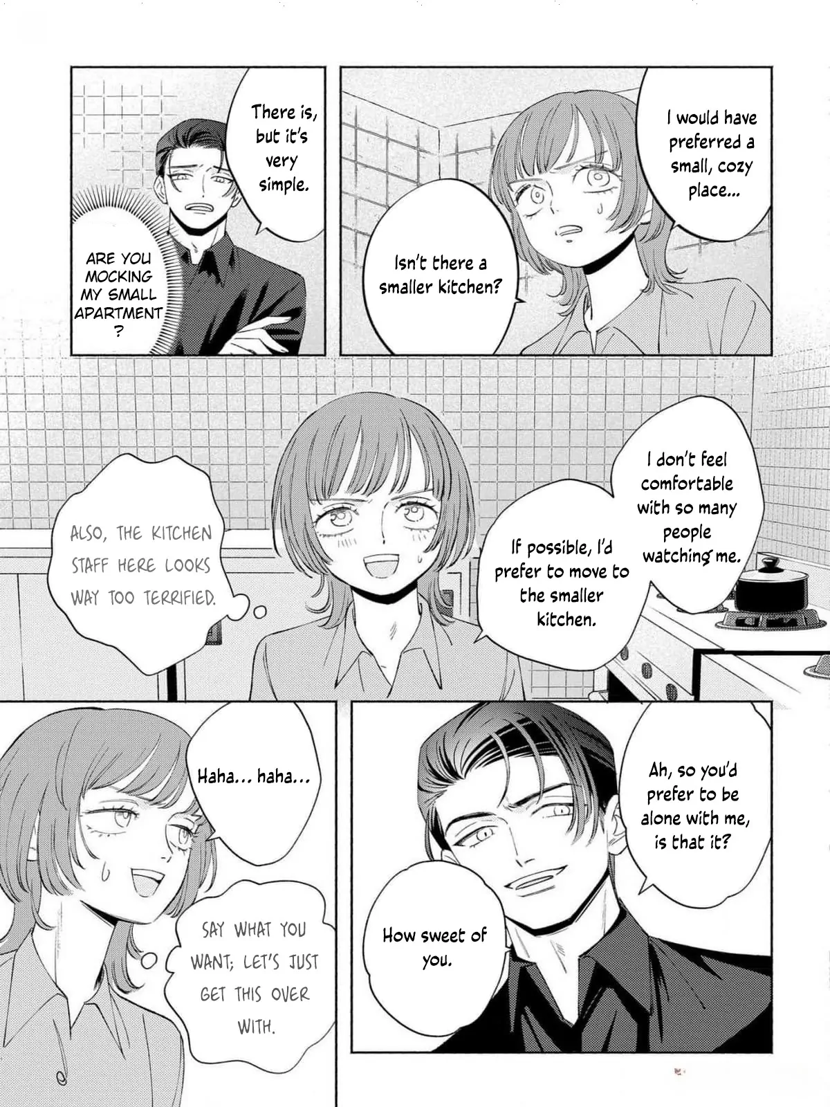 Yakuza love is too heavy for a girl who cooks rice Chapter 3 - page 21