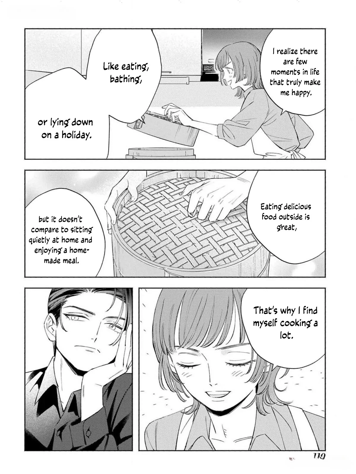 Yakuza love is too heavy for a girl who cooks rice Chapter 3 - page 28