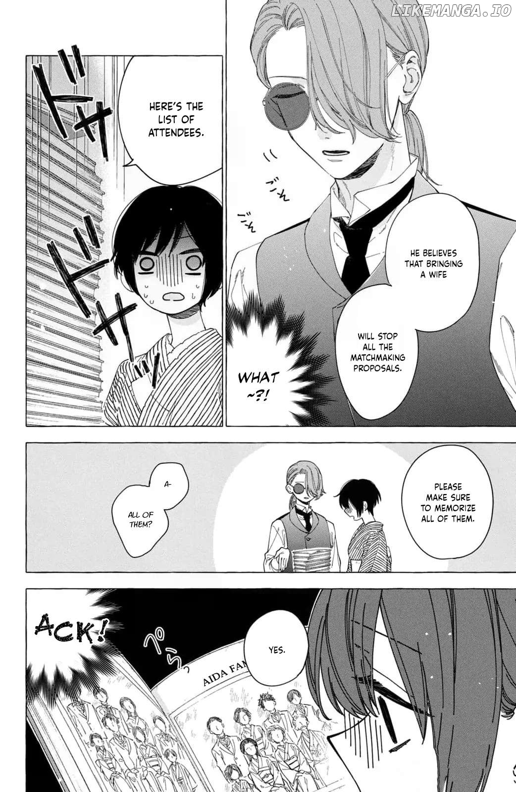 Reiketsu Danna-sama ni Kuchizuke wo - Taisho Karisome Konin Tan Chapter 2 - page 8