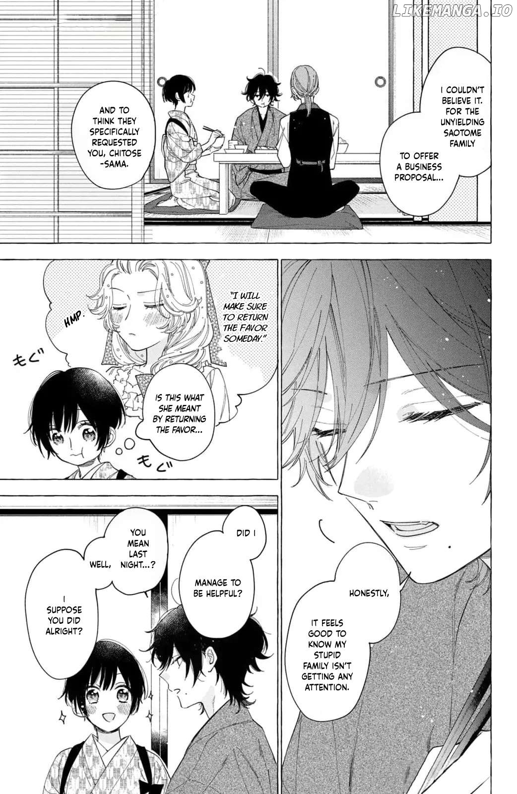Reiketsu Danna-sama ni Kuchizuke wo - Taisho Karisome Konin Tan Chapter 4 - page 39