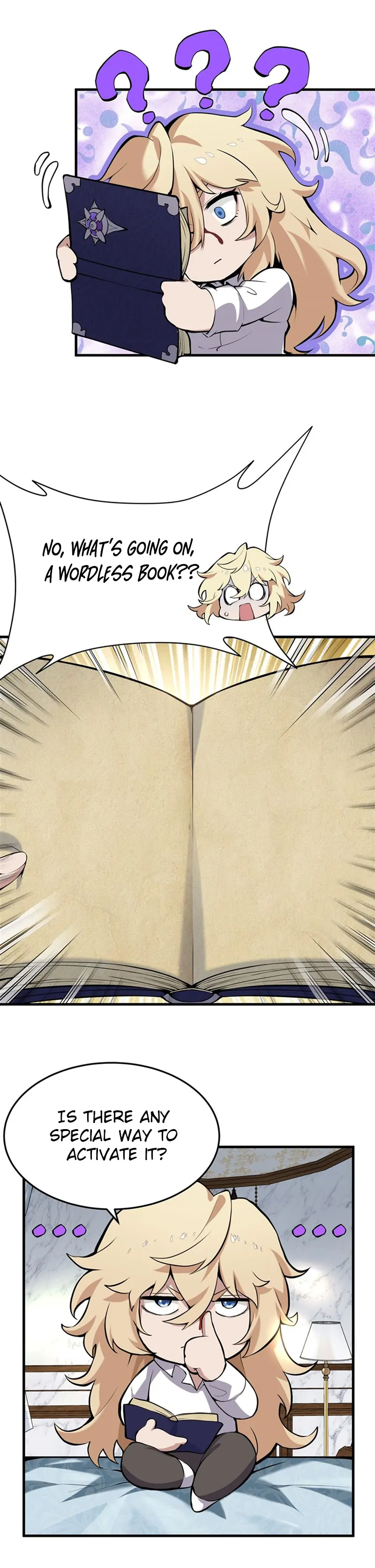 The Yellow-haired Villain in Female Main Character's Novel wants Happiness Chapter 2 - page 7