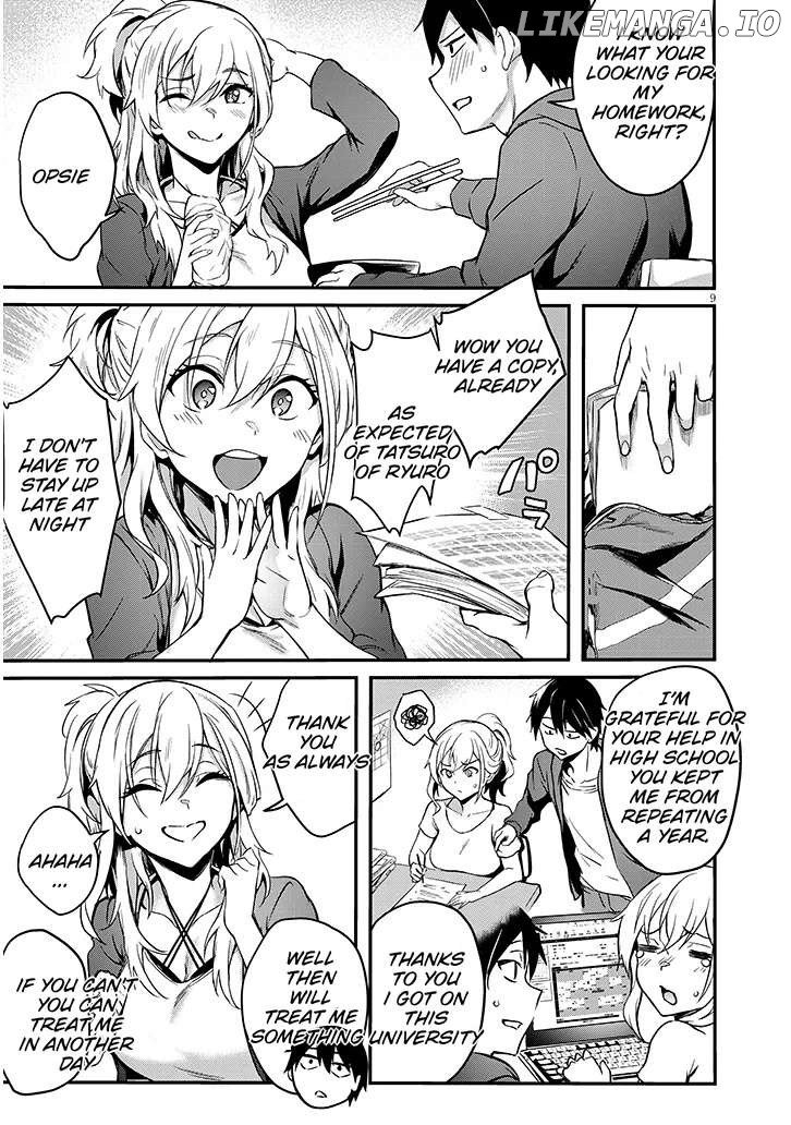 Otona o Shiritai Onnatomodachi Chapter 1.1 - page 9