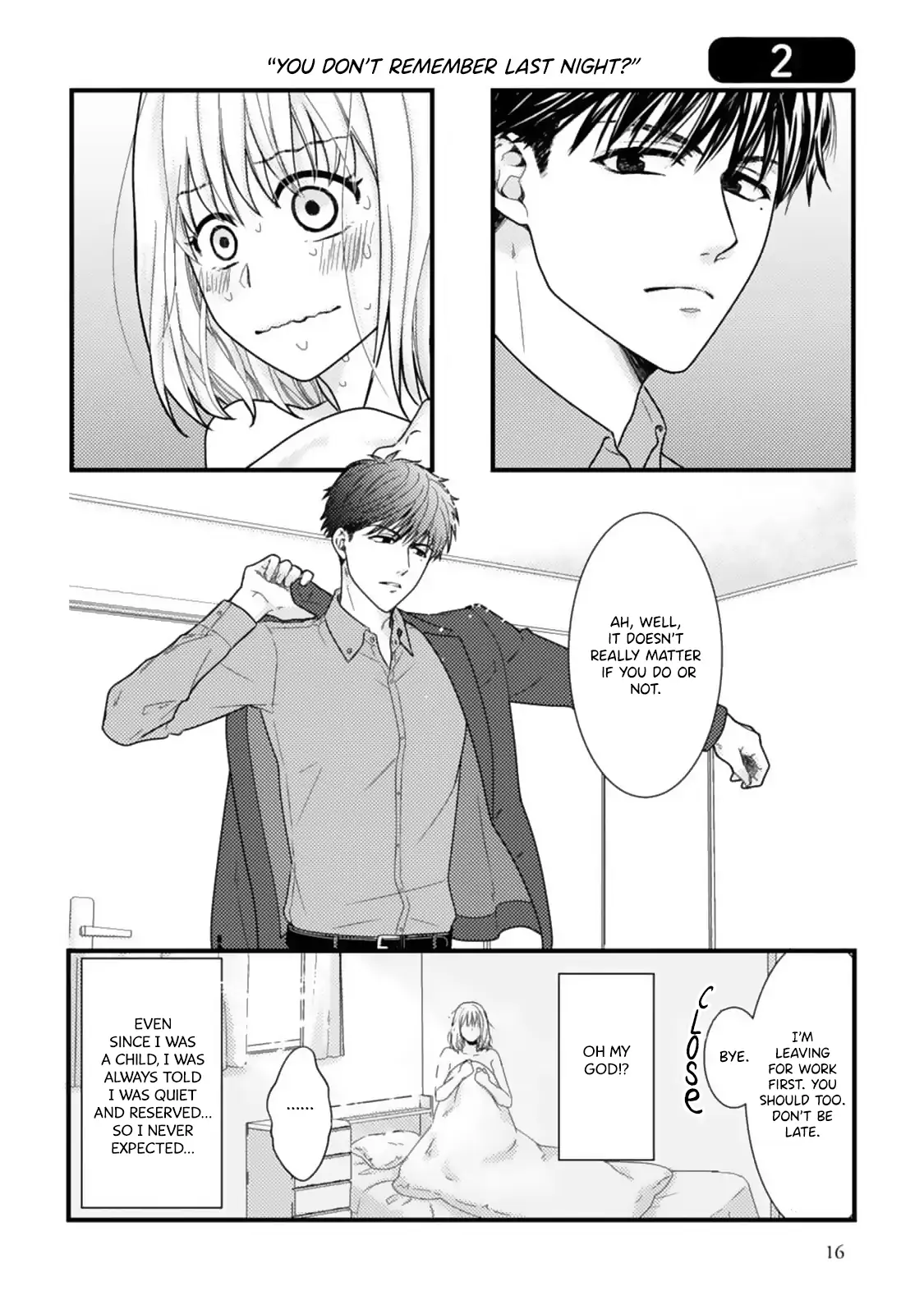 Megenai Koshimizu-san wa Shouwaru Otoko wo Horesasetai Chapter 2 - page 2