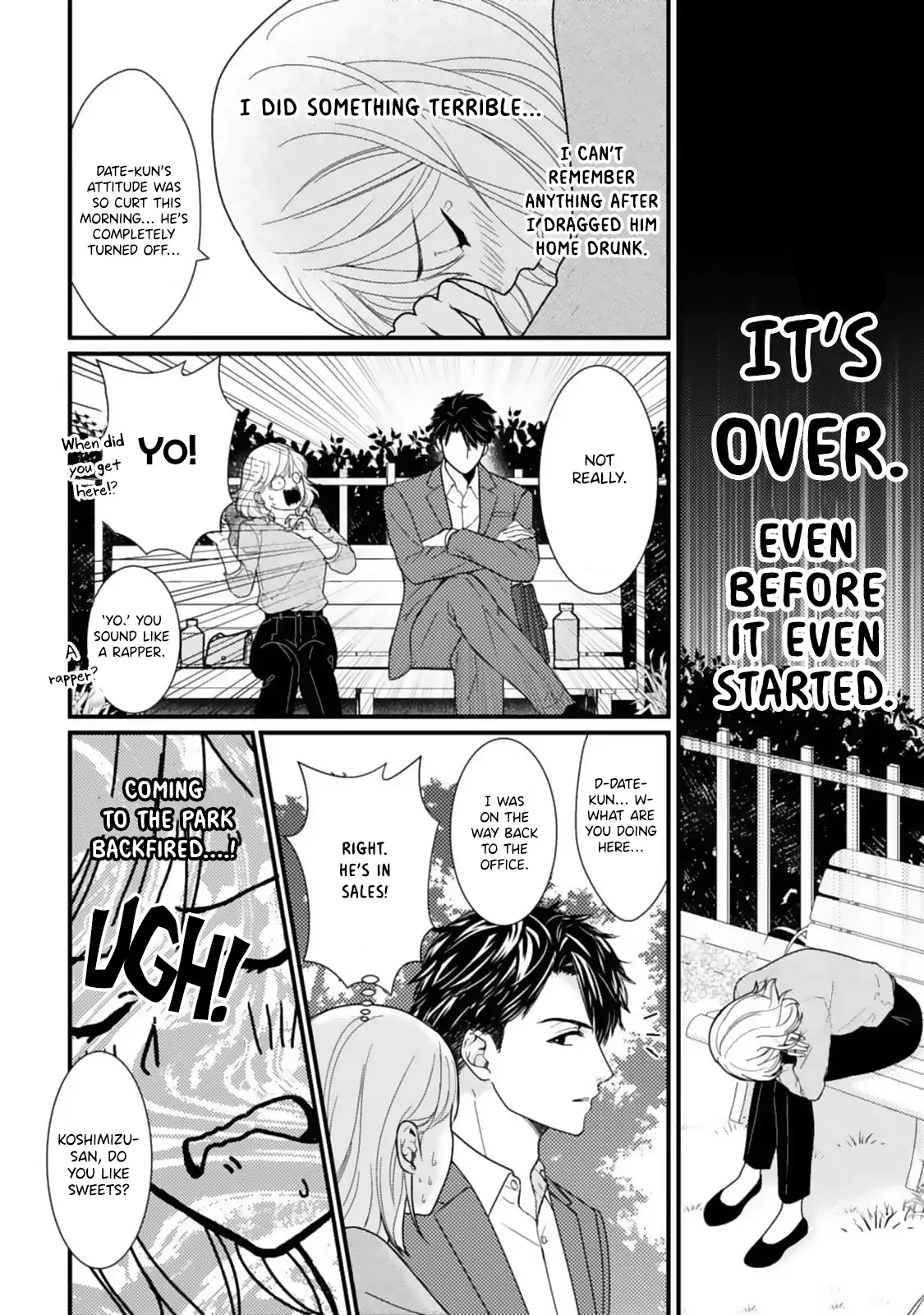 Megenai Koshimizu-san wa Shouwaru Otoko wo Horesasetai Chapter 2 - page 4