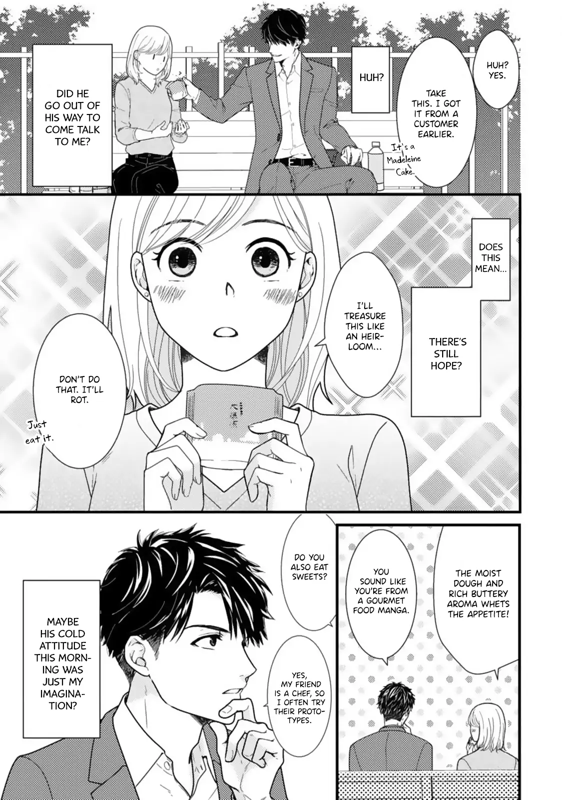 Megenai Koshimizu-san wa Shouwaru Otoko wo Horesasetai Chapter 2 - page 5