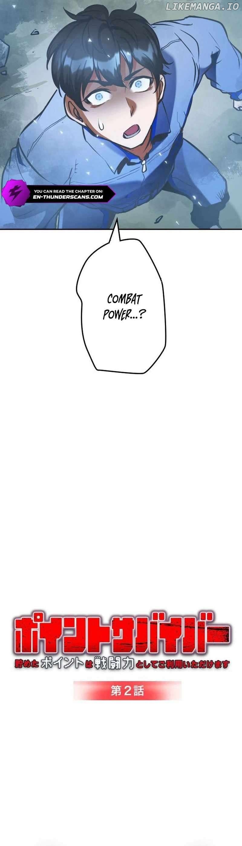 Point Survivor: Redeem Your Points as Combat Power Chapter 2 - page 3