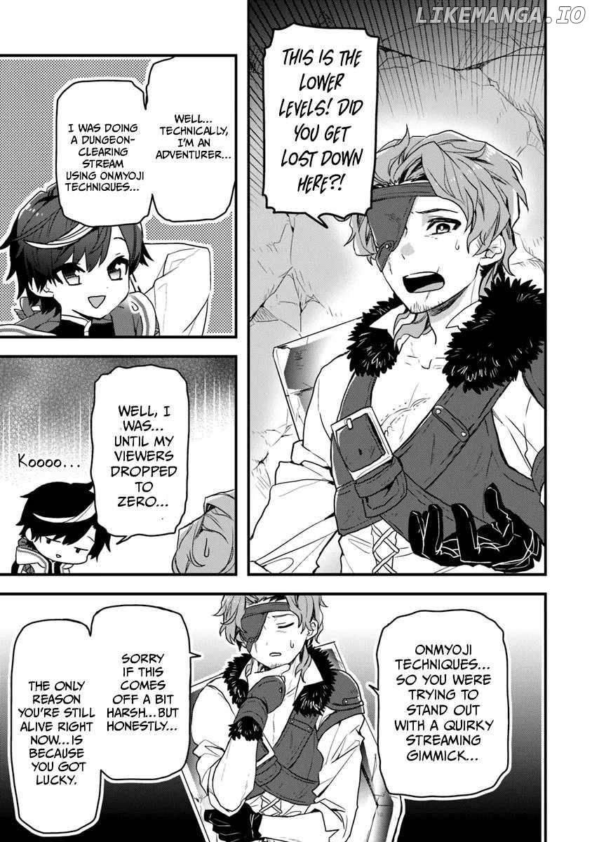 The Reincarnated Onmyoji Who Went Viral After Saving a Dungeon Streamer, and Accidentally Became a Legend When He Streamed a Super-Rare Cursed Artifact Chapter 1 - page 12