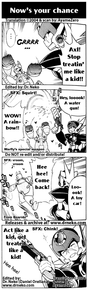 Mega Man X7: 4Koma Manga Kingdom Chapter 1 - page 2
