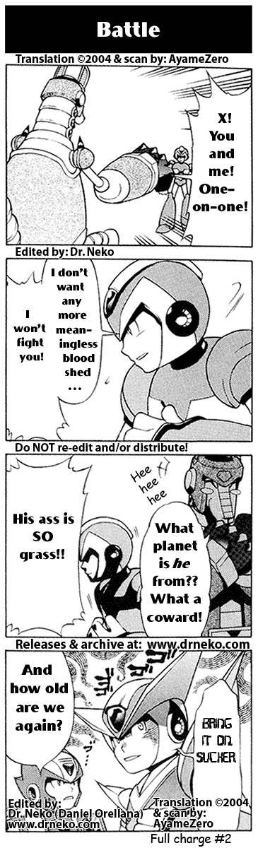 Mega Man X7: 4Koma Manga Kingdom Chapter 1 - page 4