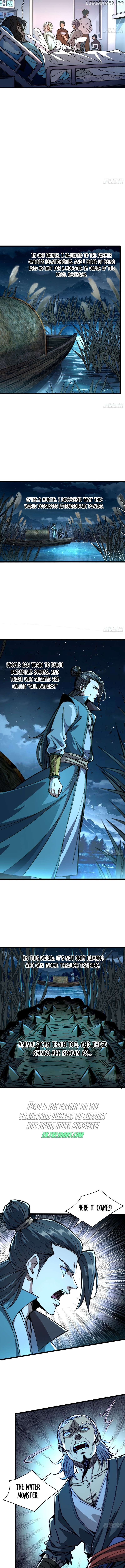 Becoming a God, Starting as water monkey Chapter 1 - page 6