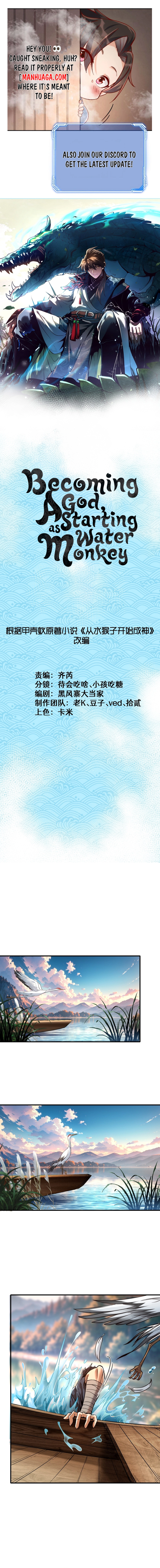 Becoming a God, Starting as water monkey Chapter 6 - page 1