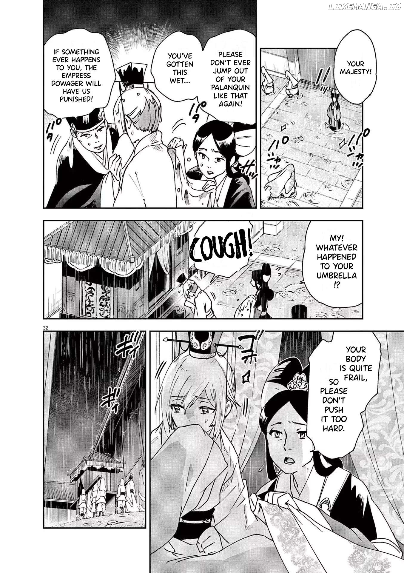 Ansatsu Koukyuu ~Ansatsu Nyokan Karin wa Yuttari Ikitai~ Chapter 1 - page 33