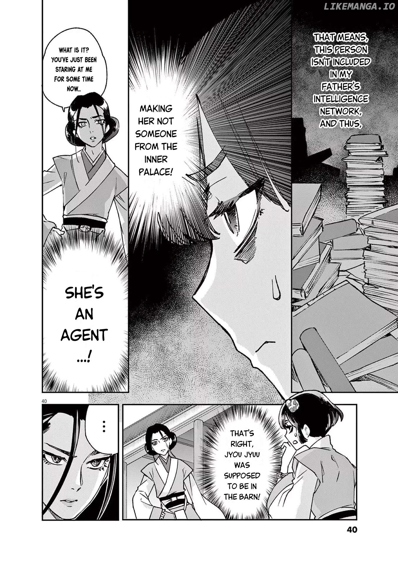 Ansatsu Koukyuu ~Ansatsu Nyokan Karin wa Yuttari Ikitai~ Chapter 1 - page 41