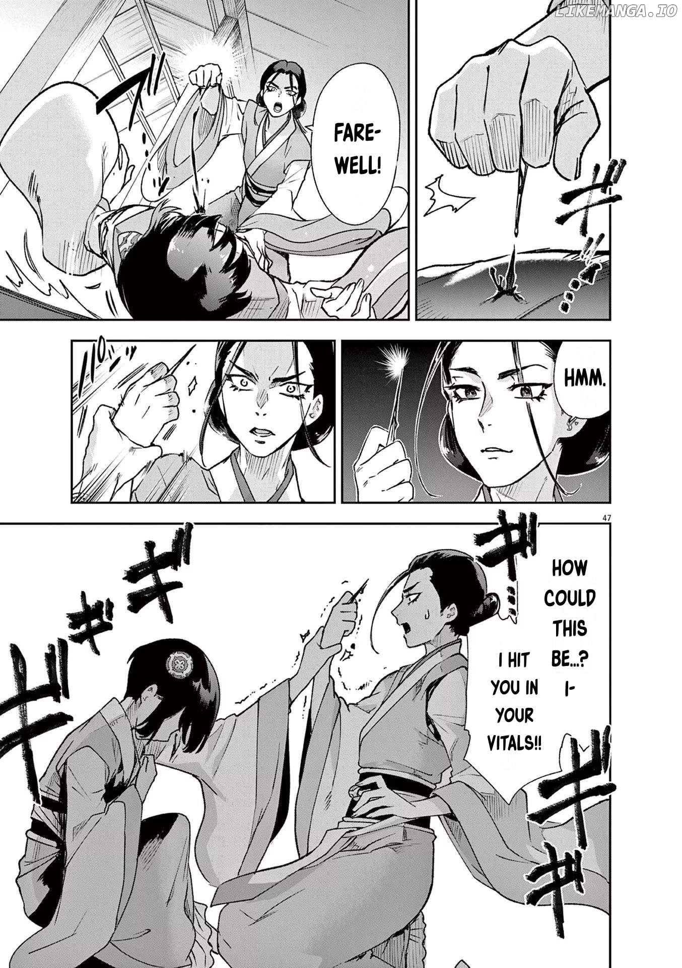 Ansatsu Koukyuu ~Ansatsu Nyokan Karin wa Yuttari Ikitai~ Chapter 1 - page 48
