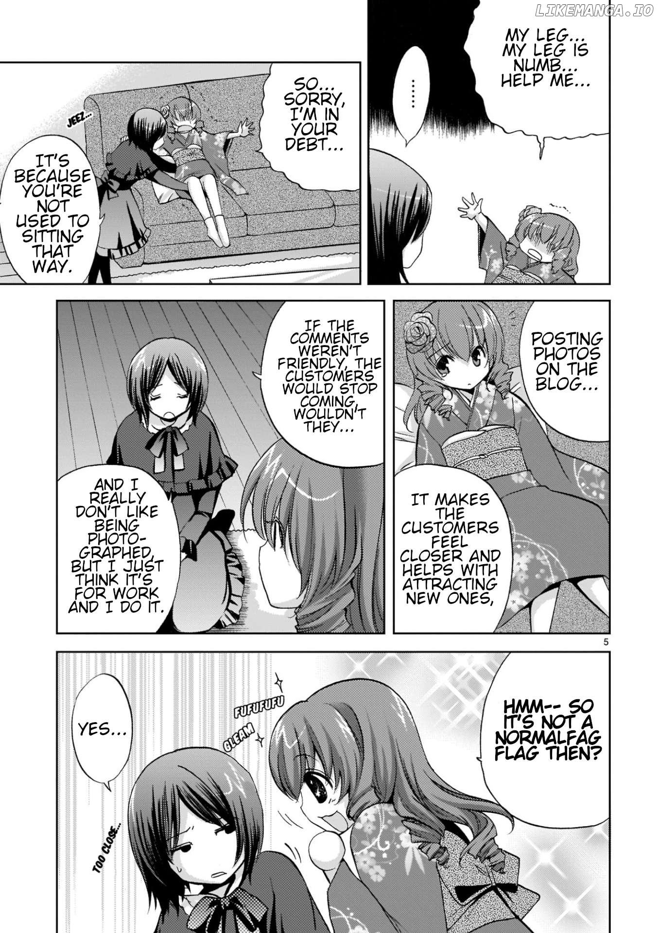 Musashinosen no Shimai Chapter 5 - page 5