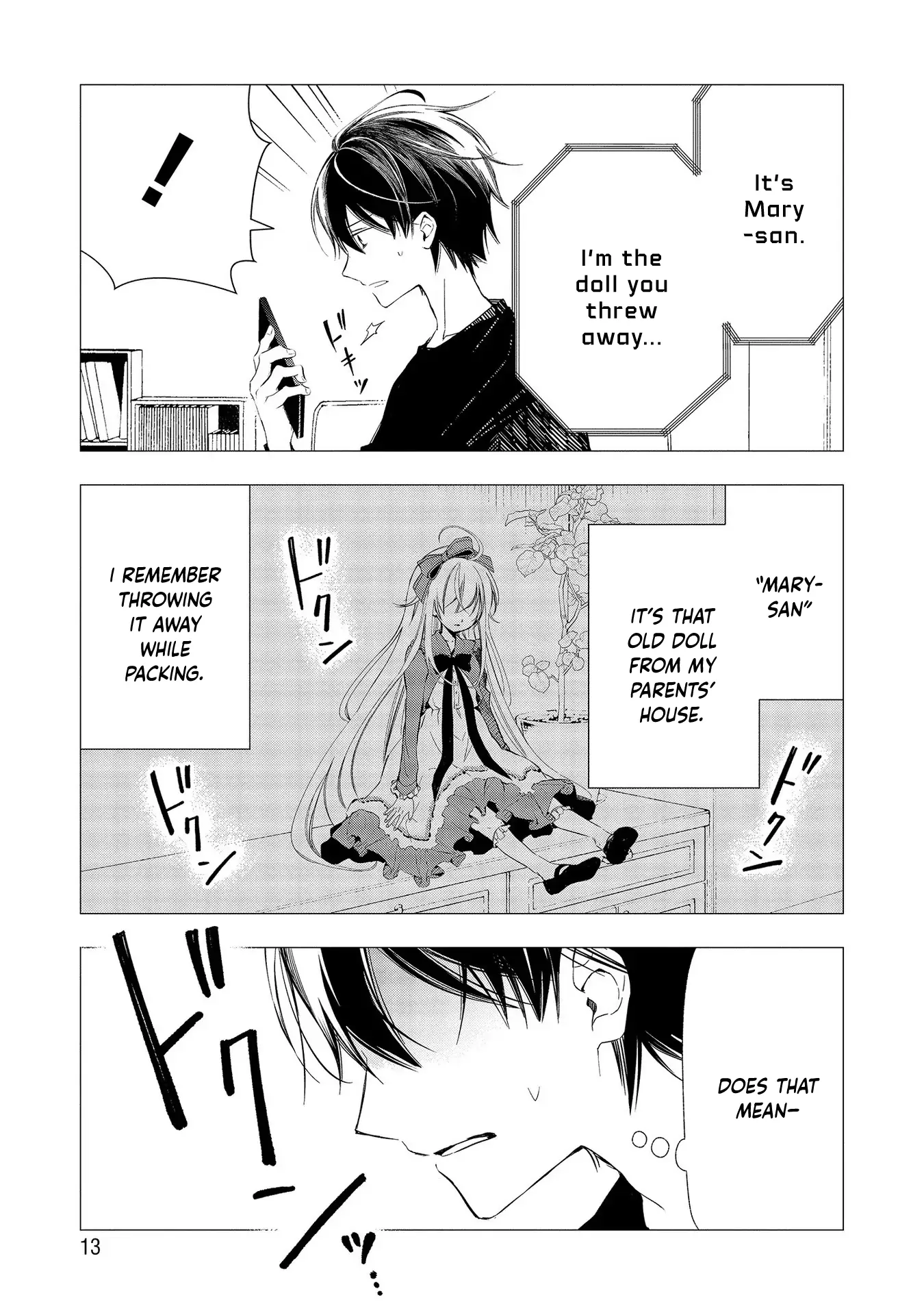 It's Mary-san. I'm in another world now... Chapter 1 - page 13