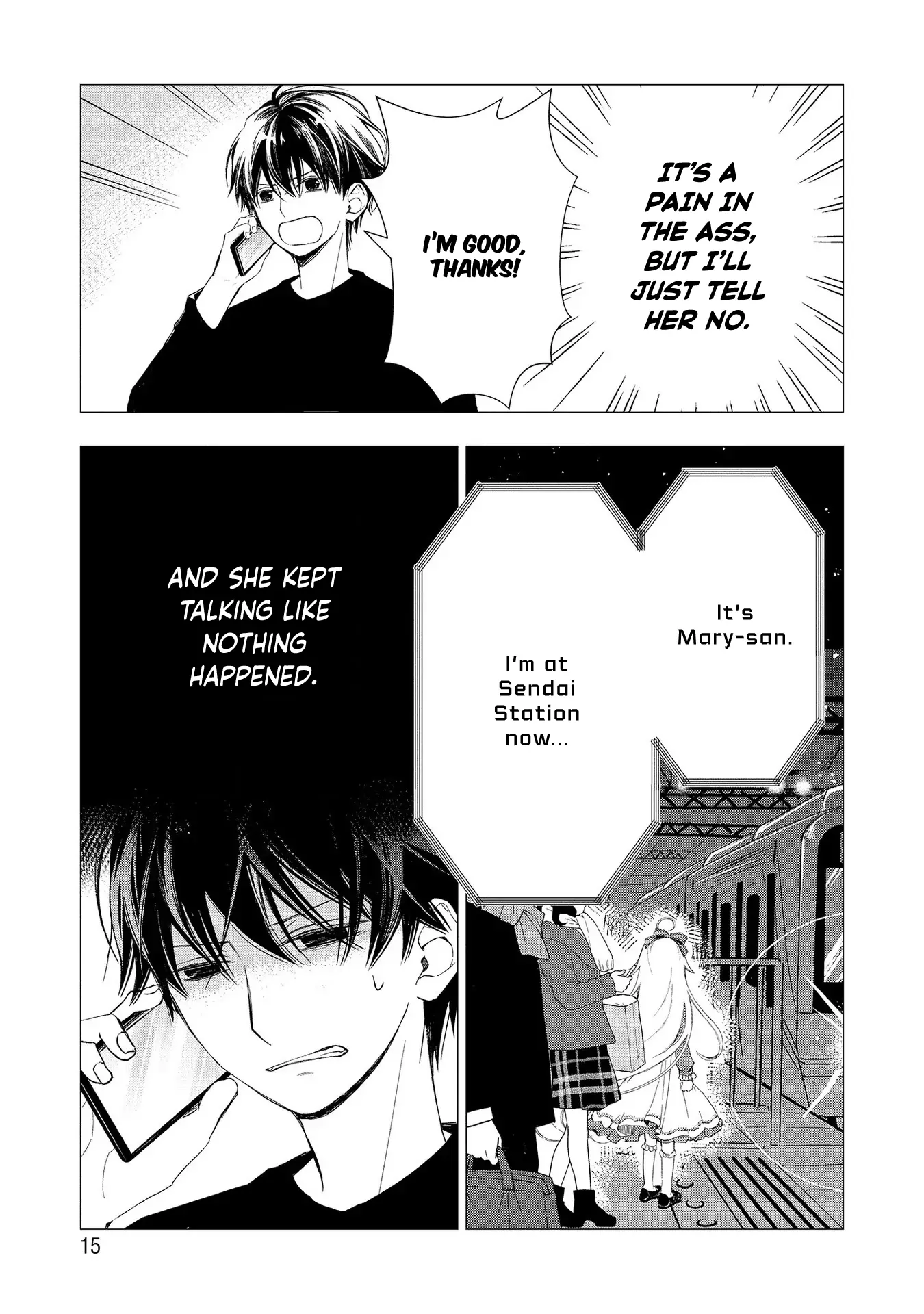 It's Mary-san. I'm in another world now... Chapter 1 - page 15