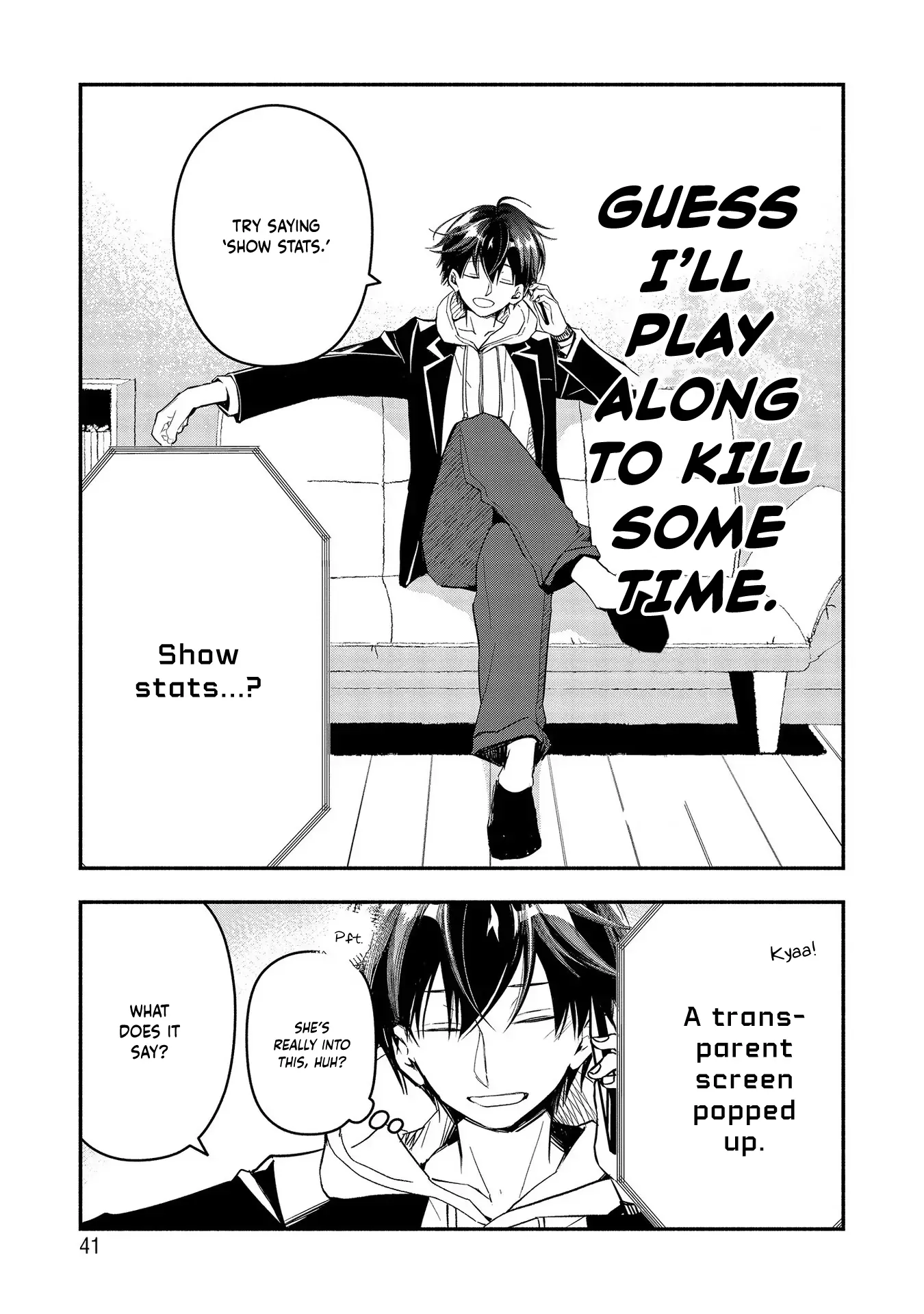 It's Mary-san. I'm in another world now... Chapter 1 - page 41