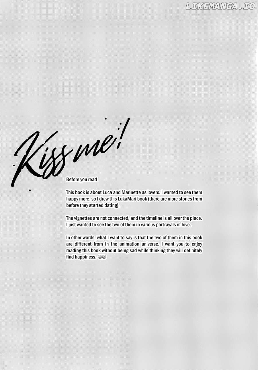 Miraculous Ladybug - Kiss Me! Chapter 1 - page 5