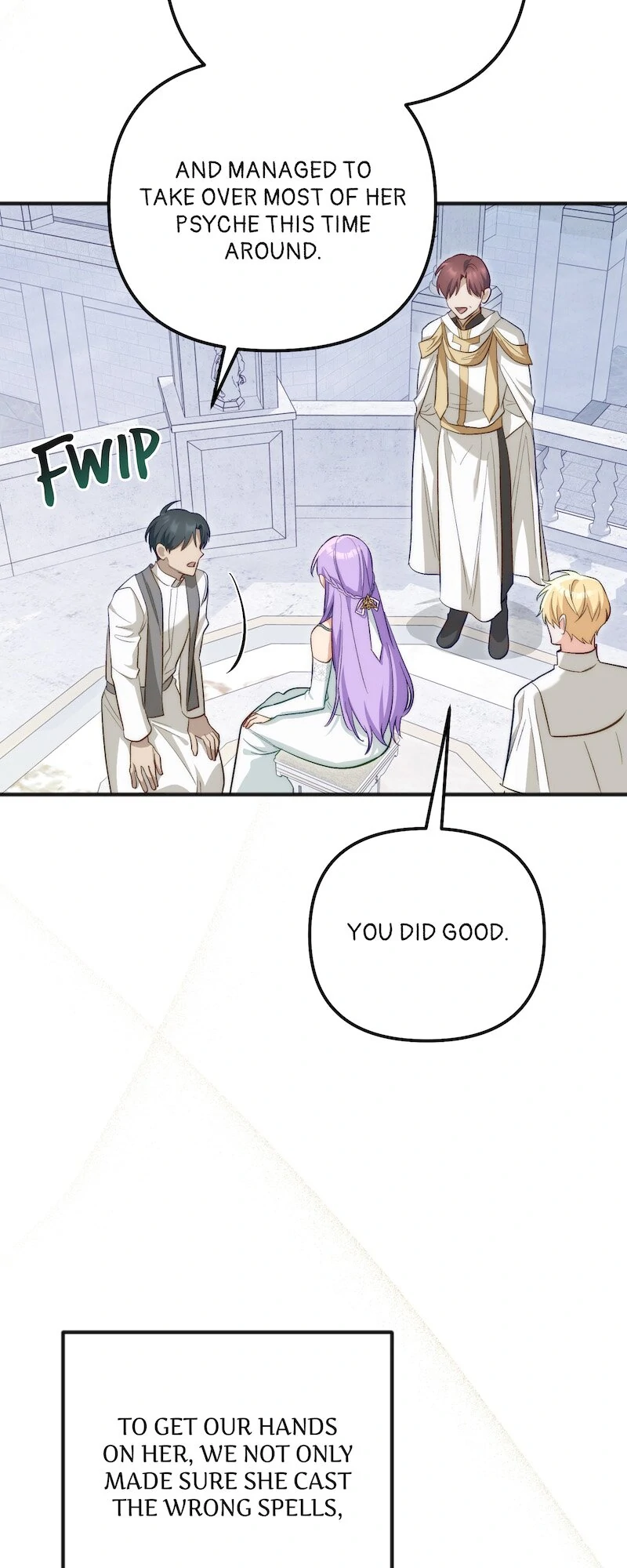 Only I Can Speak the Ancient Language of Magic Chapter 91 - page 26