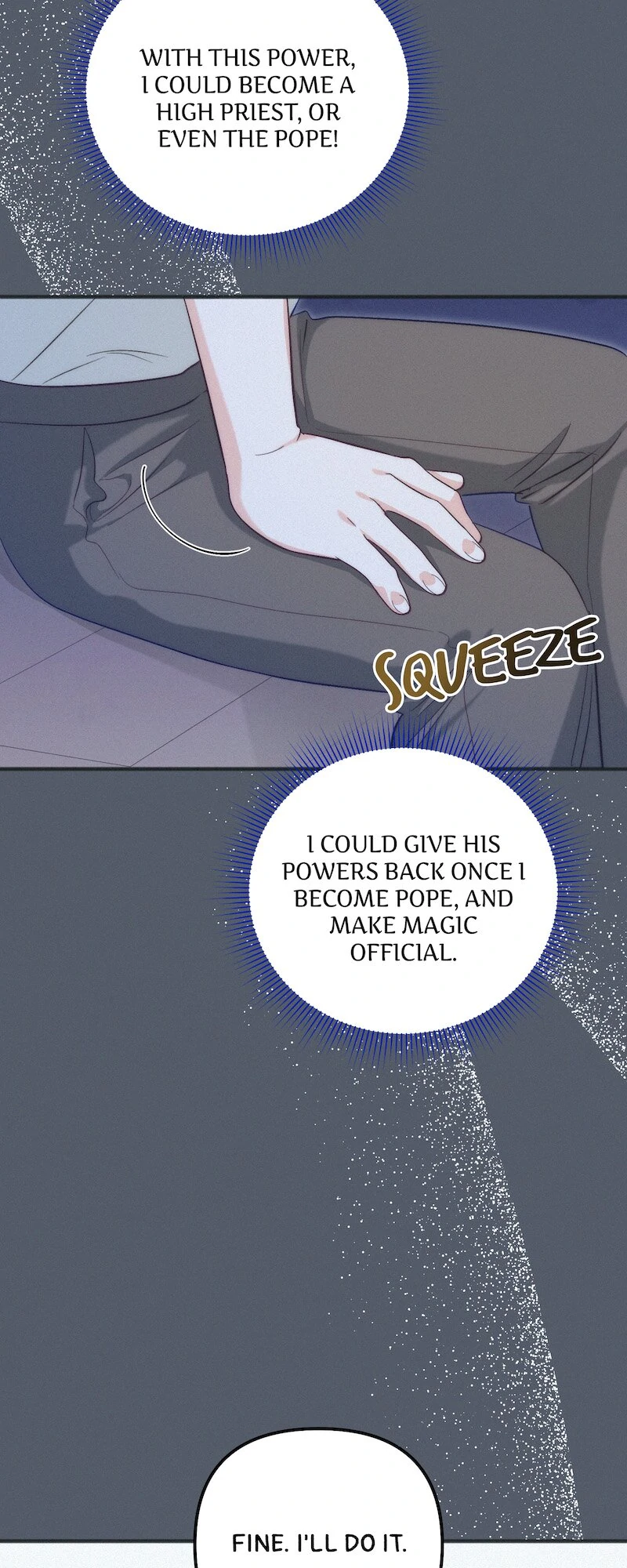 Only I Can Speak the Ancient Language of Magic Chapter 92 - page 34