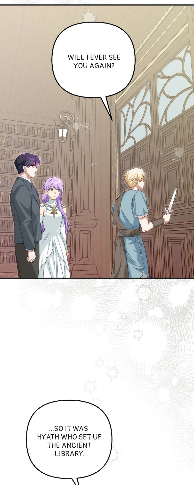 Only I Can Speak the Ancient Language of Magic Chapter 95 - page 60