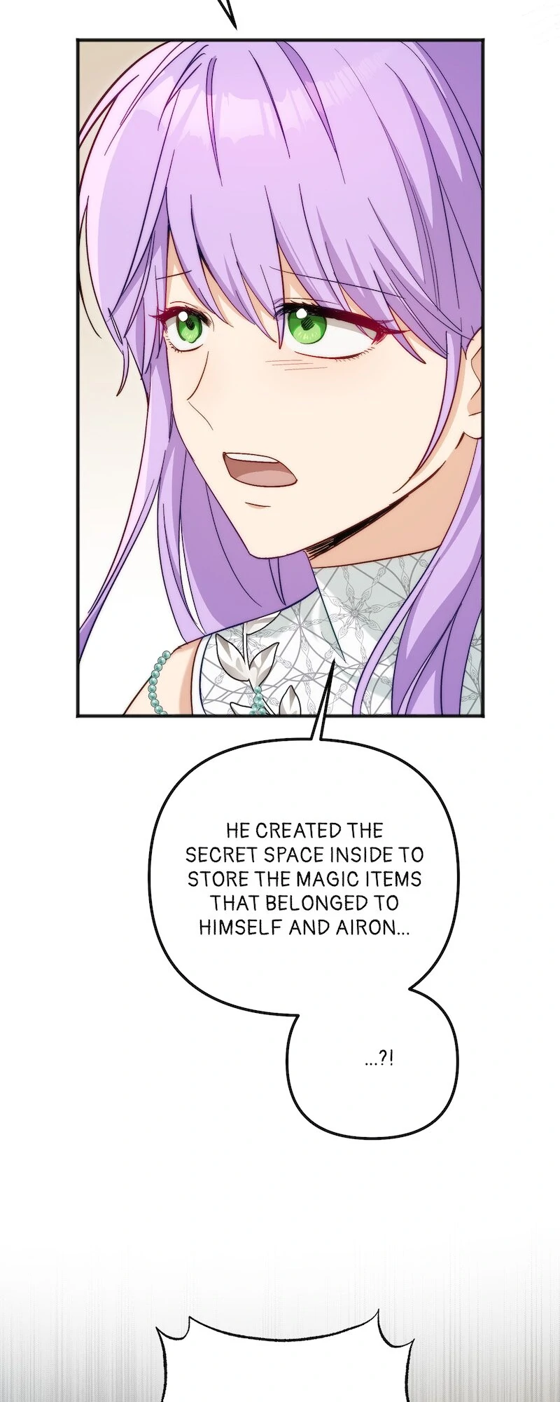 Only I Can Speak the Ancient Language of Magic Chapter 95 - page 61