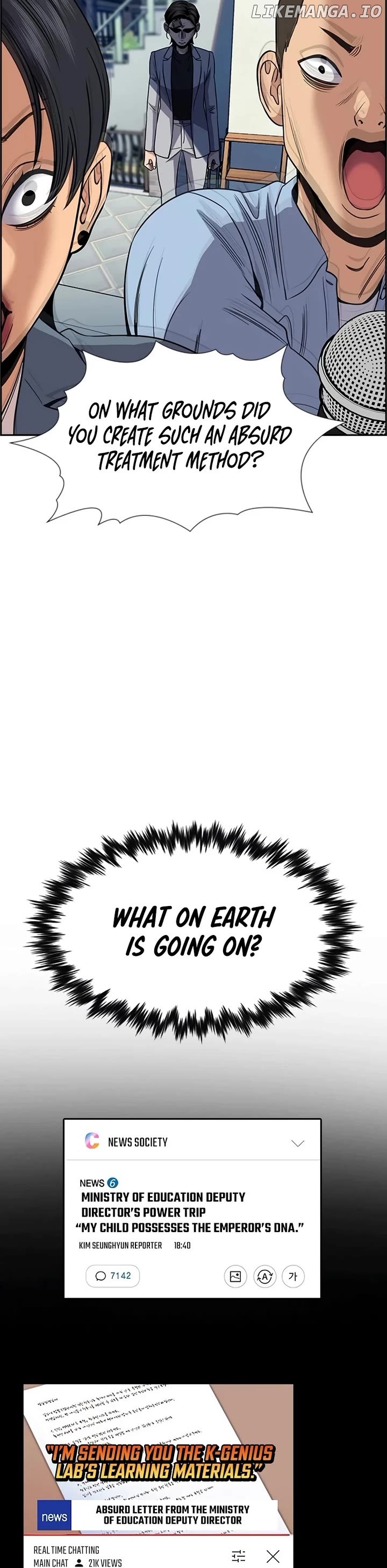 True Education Chapter 176 - page 53