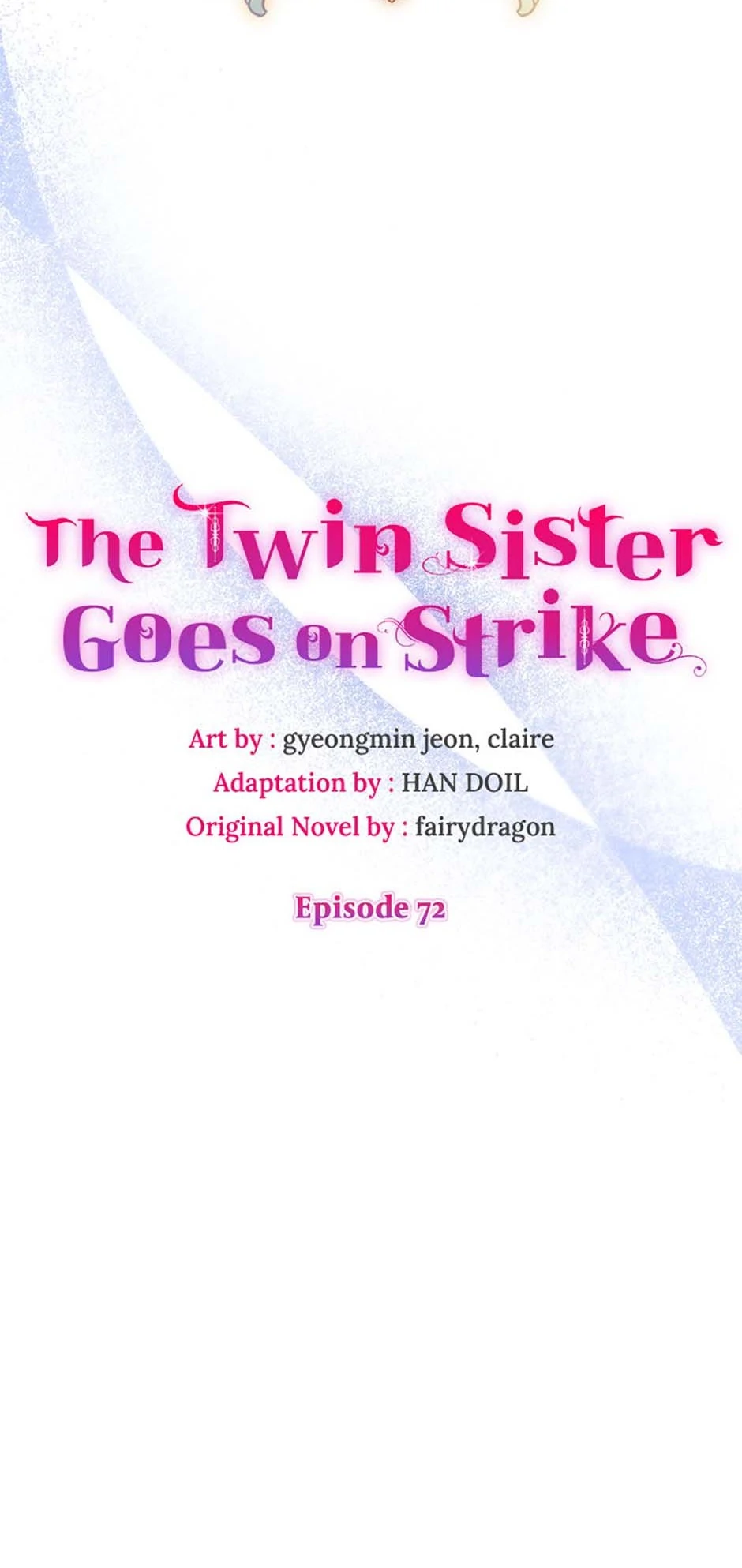 The Twin Sister Goes on Strike Chapter 72 - page 8