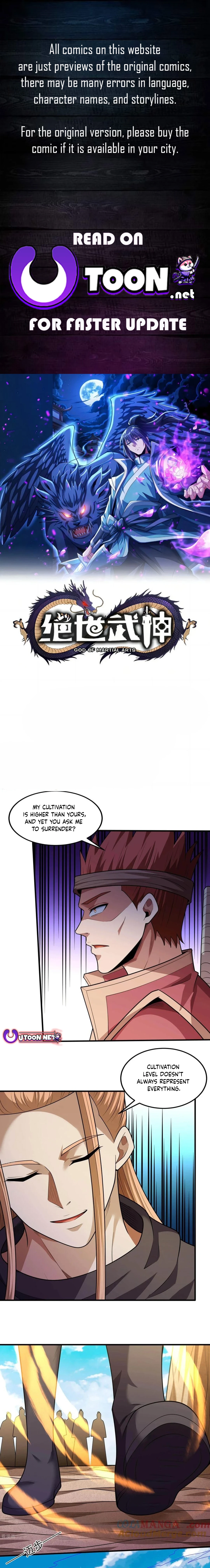 God of Martial Arts Chapter 780 - page 1
