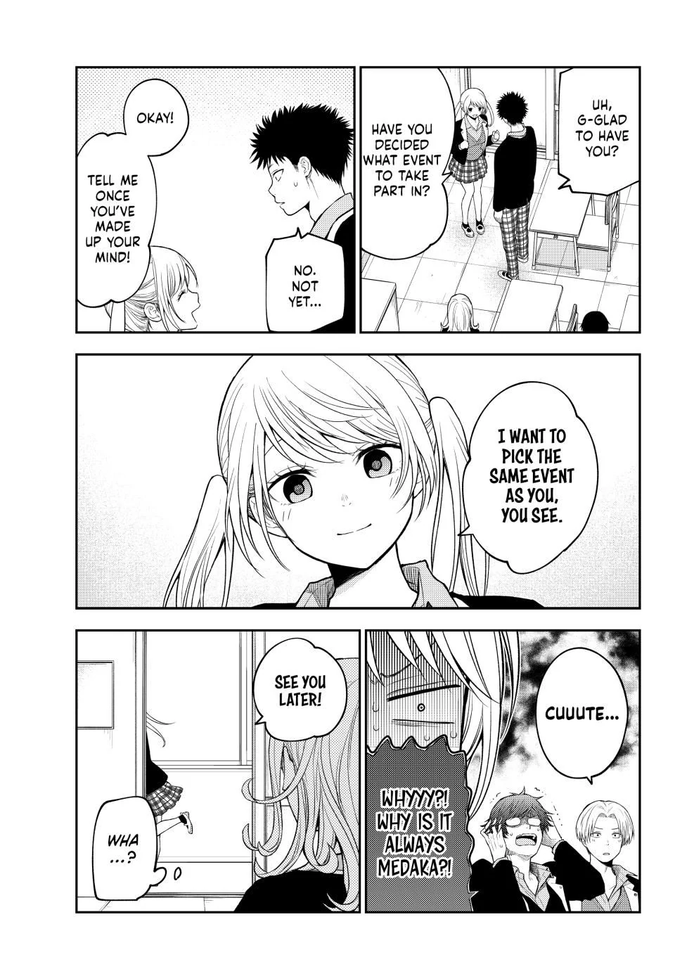 My Charms Are Wasted On Kuroiwa Medaka Chapter 163 - page 5